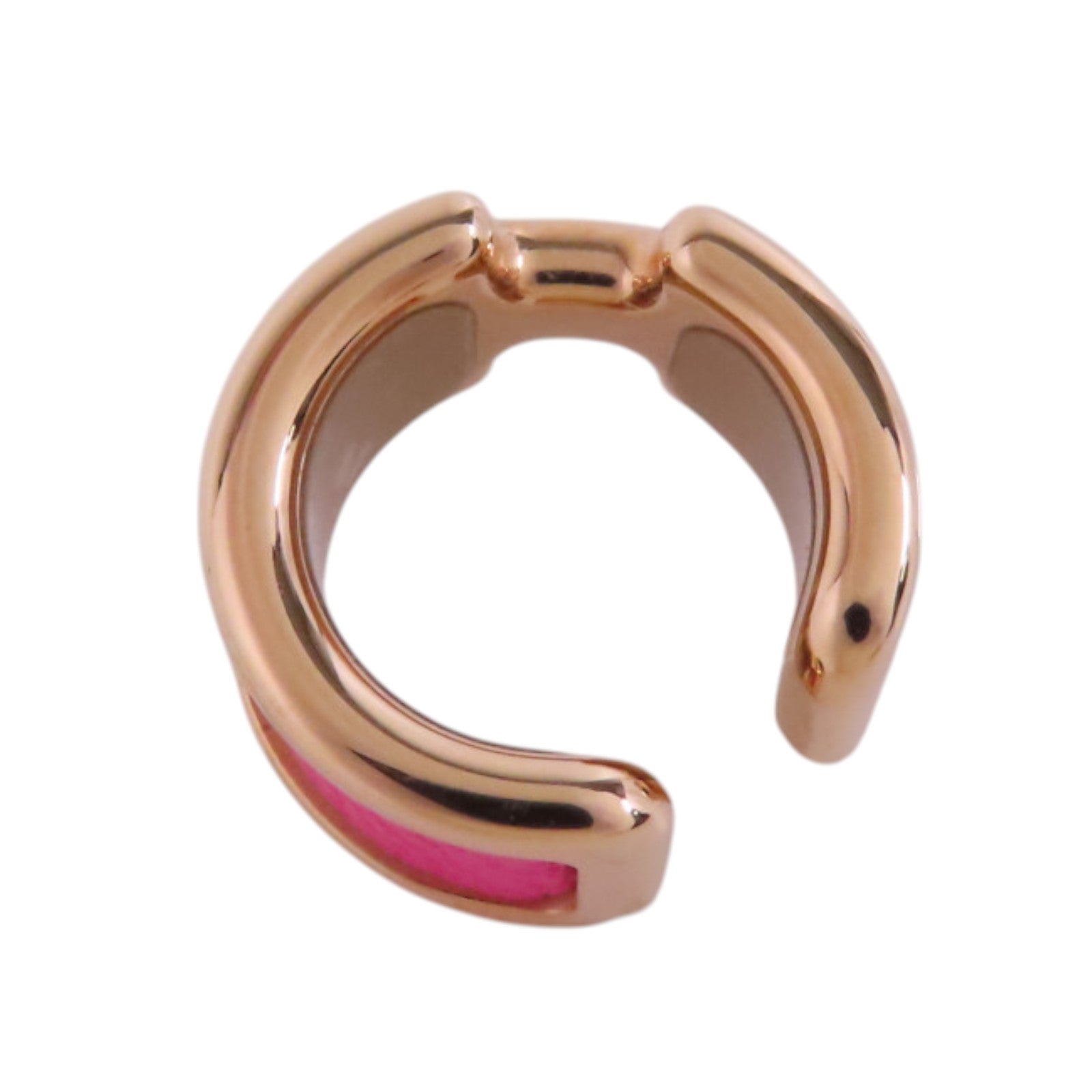 HERMES 【激減優惠】金屬/皮革Olympe Small Ear Cuffs耳夾