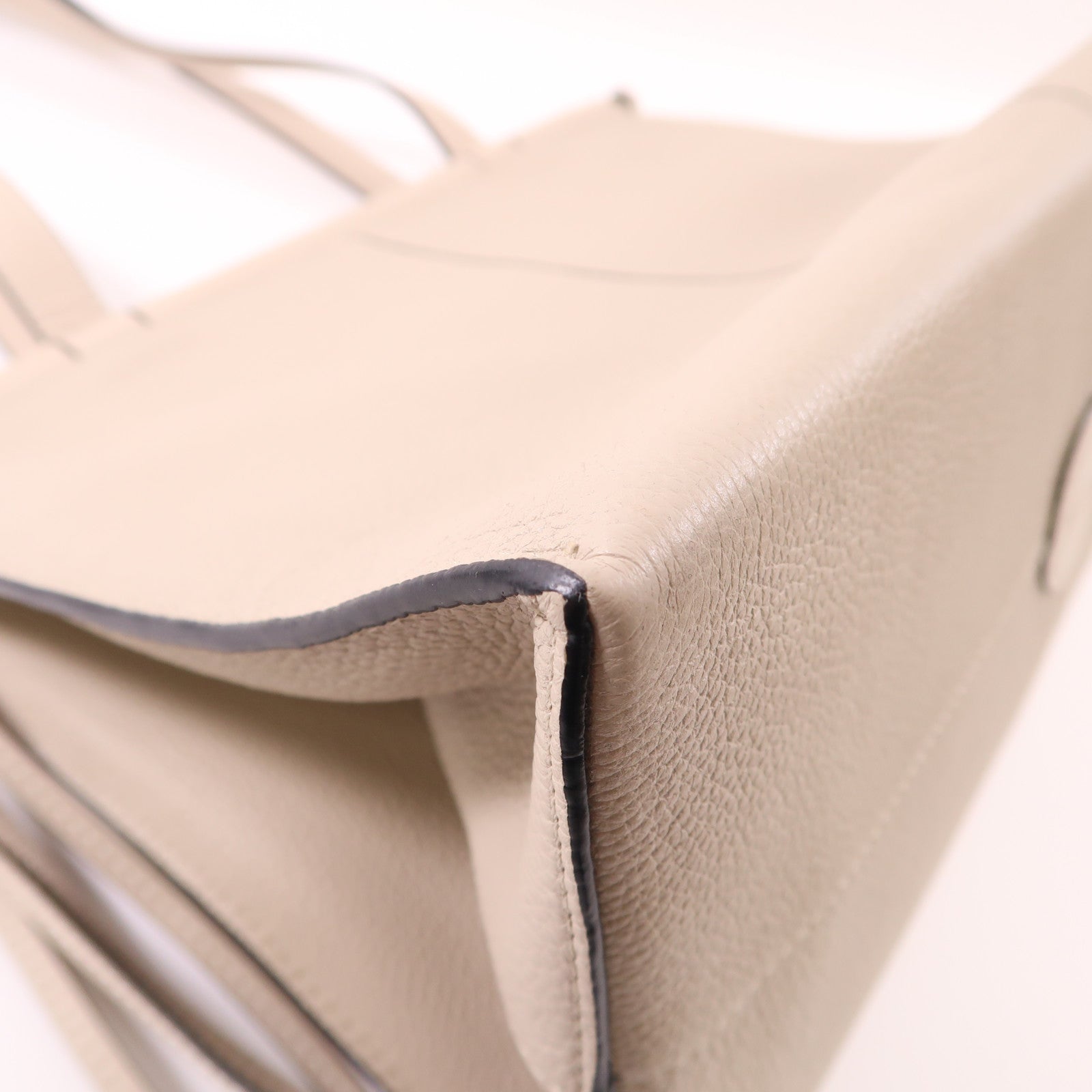 LOEWE 【激減優惠】牛皮皮革Tote Bag手挽袋米色