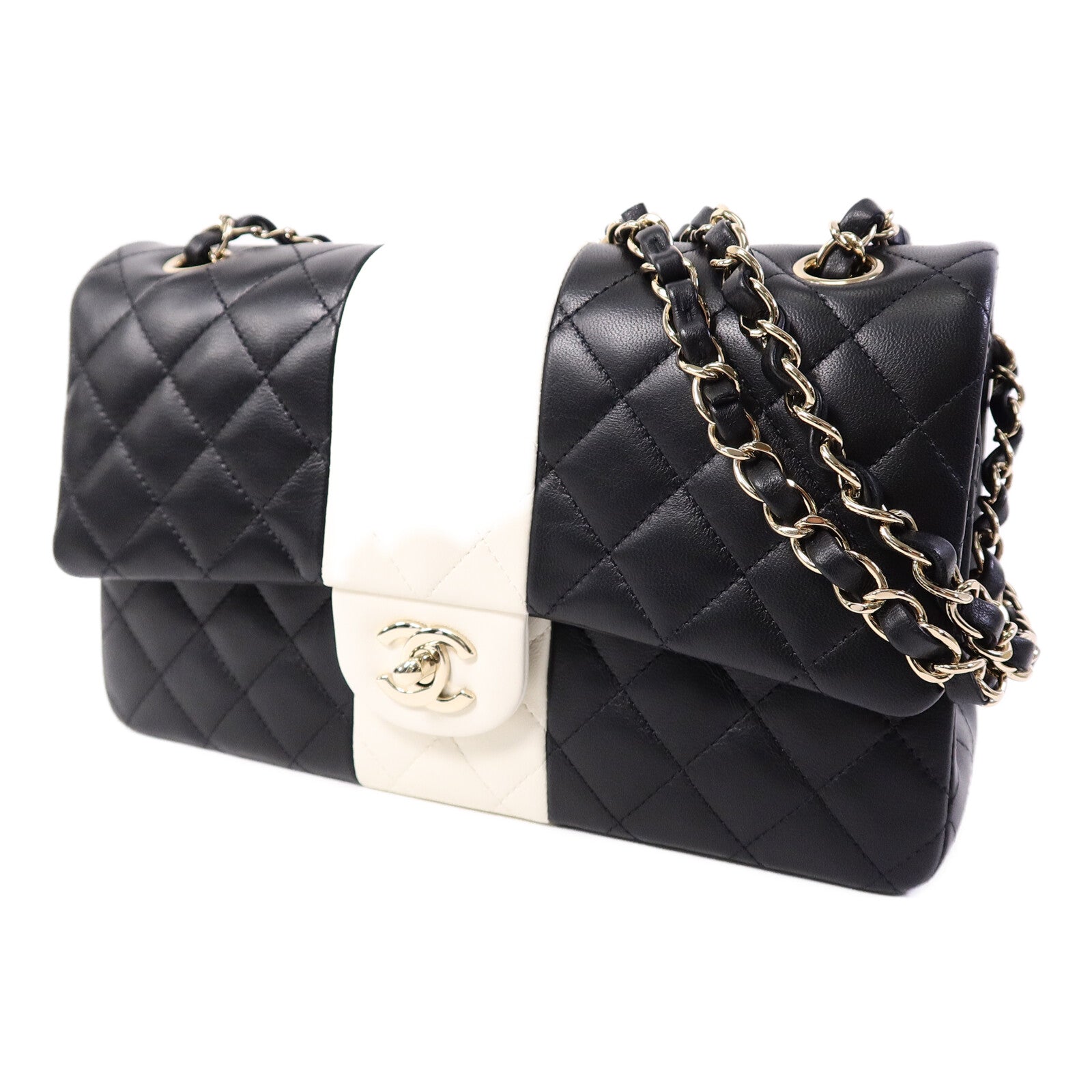 CHANEL 羊皮皮革Classic 25鏈帶肩背袋