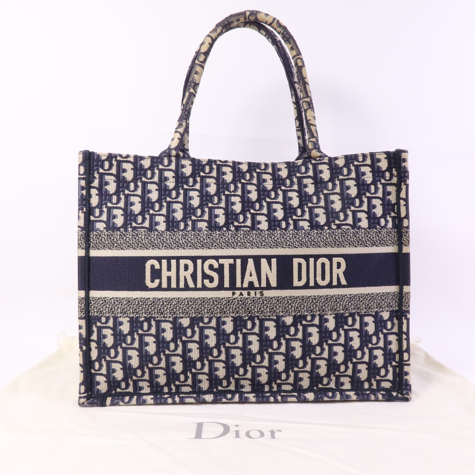 Dior 帆布Book Tote Medium手挽袋