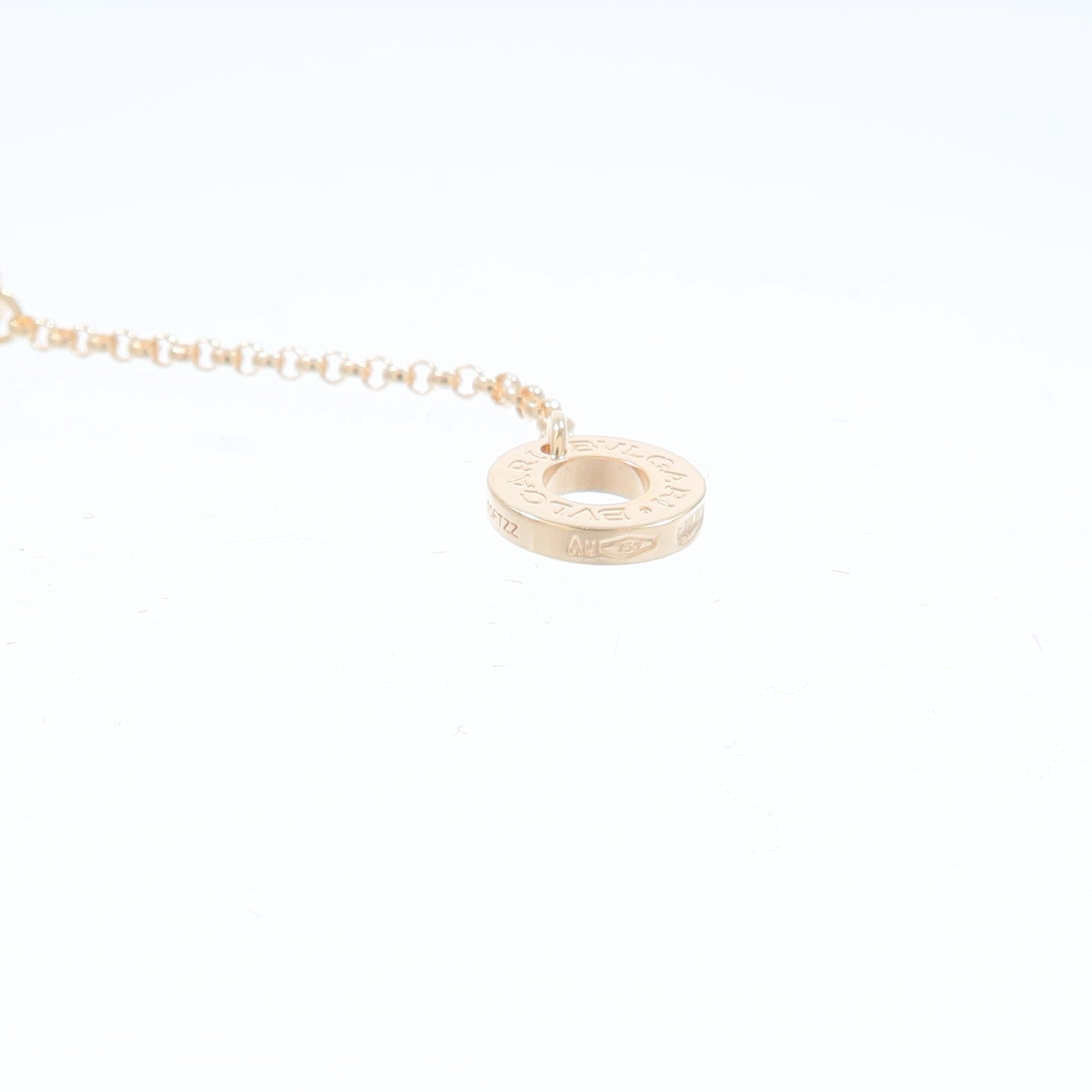 BVLGARI 18K玫瑰金B-zero1 Necklace項鍊