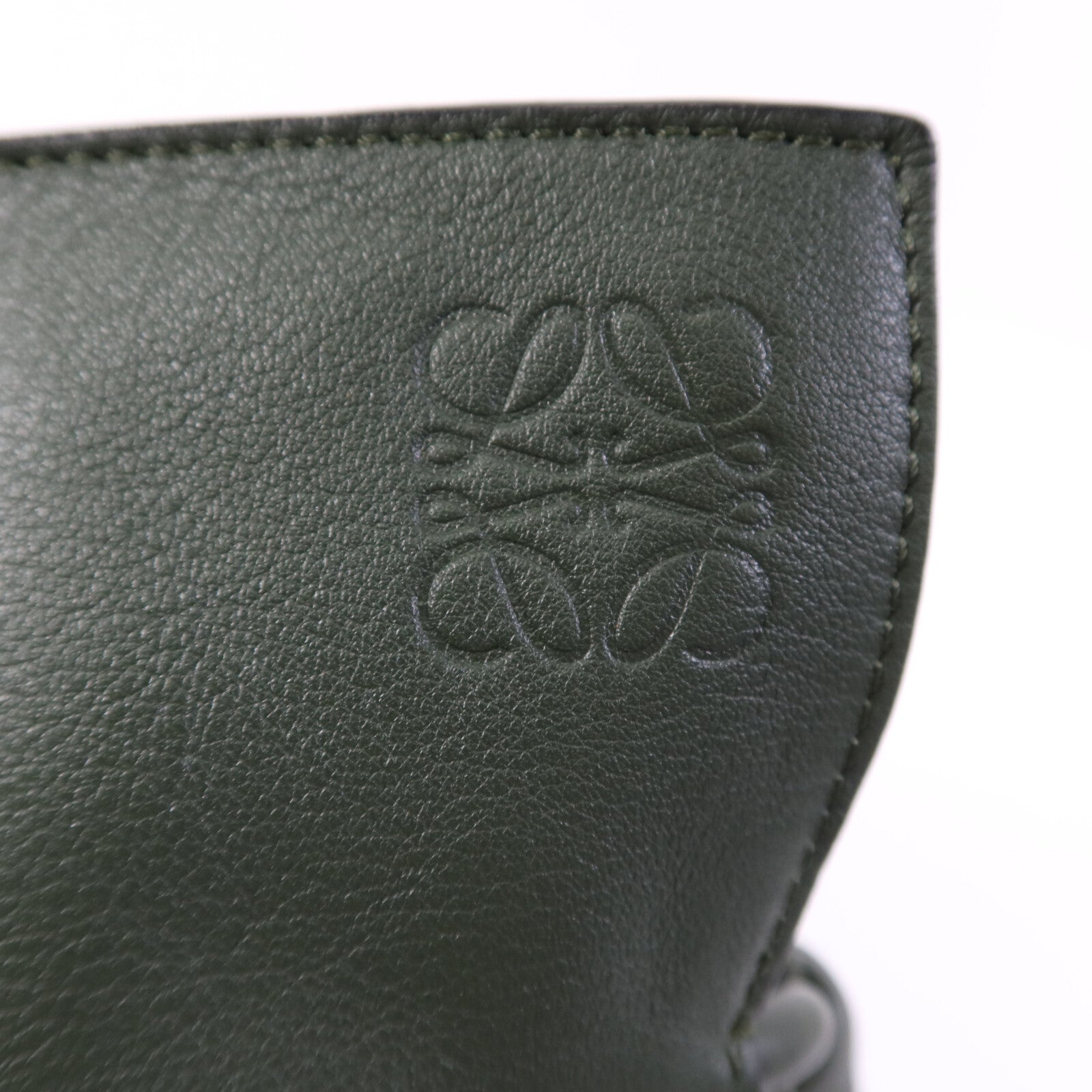 LOEWE 牛皮皮革Flamenco Large金扣肩背袋