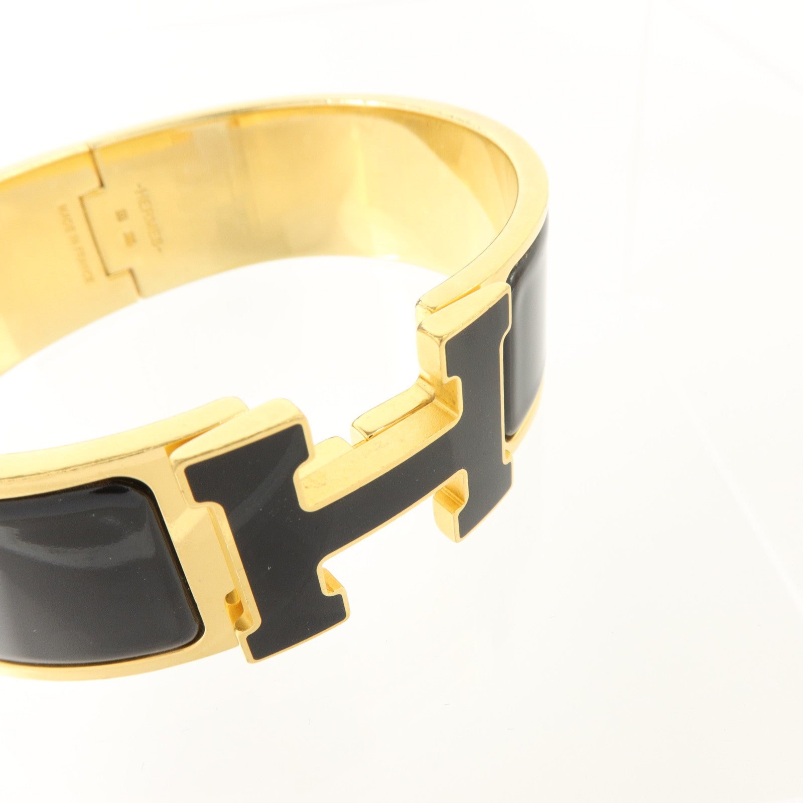HERMES 金屬/琺瑯Clic-Clac H Bracelet金扣手鏈