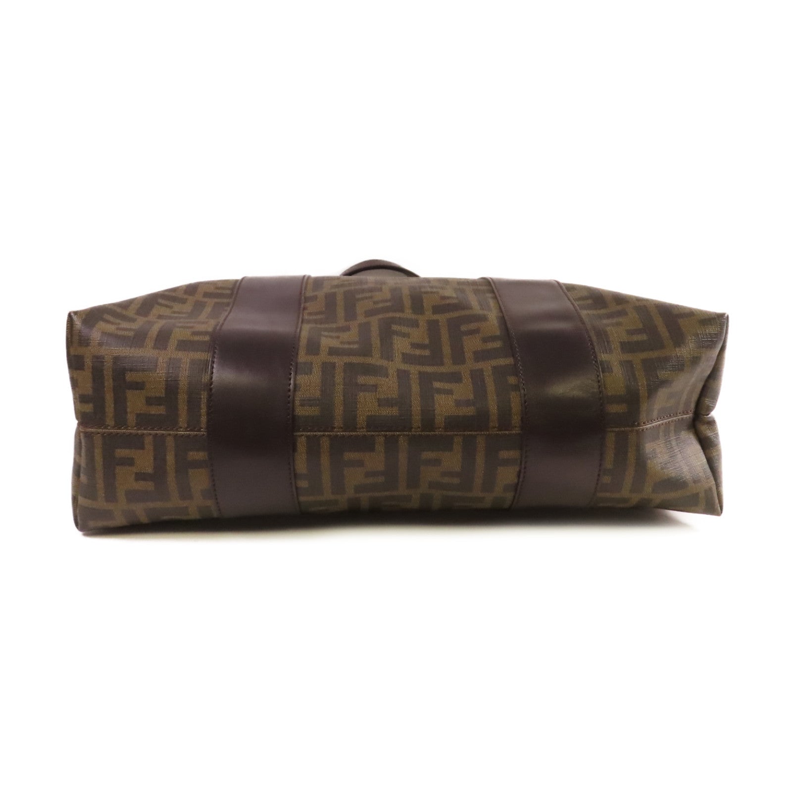 FENDI 塗層帆布Zucca Large Tote Bag手挽袋啡色