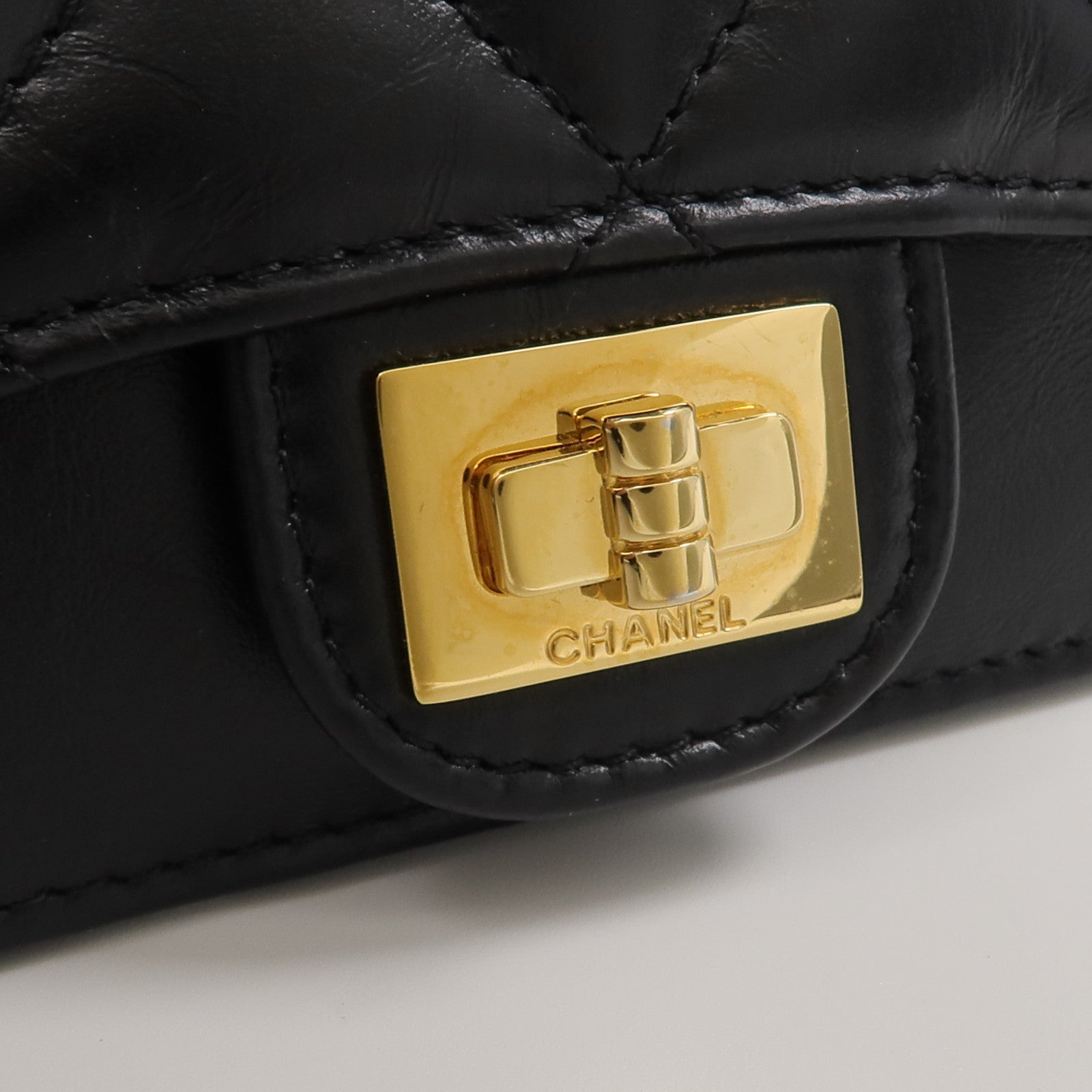 CHANEL 羊皮皮革2.55 Card Case卡片套