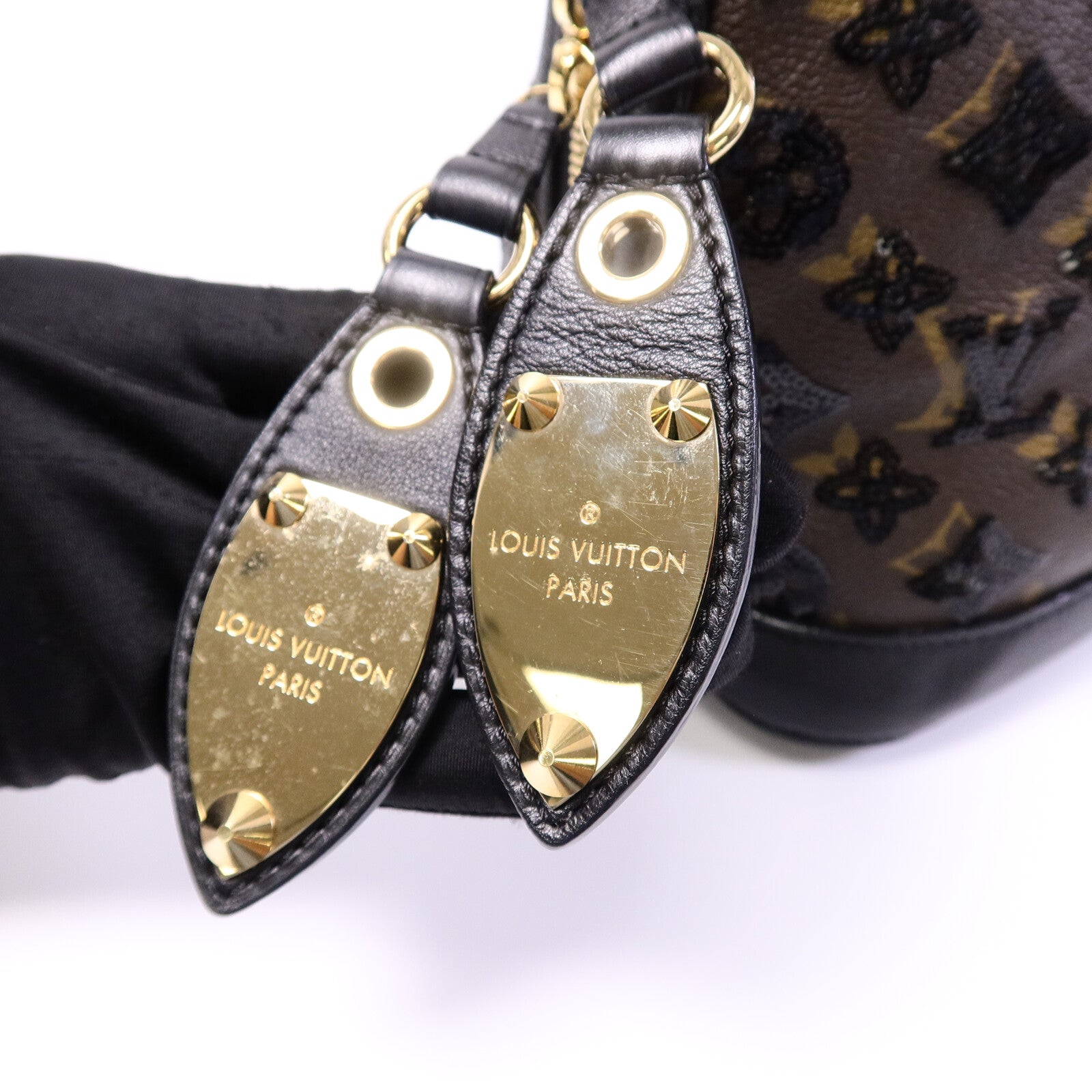 LOUIS VUITTON Monogram Eclipse Alma肩背袋