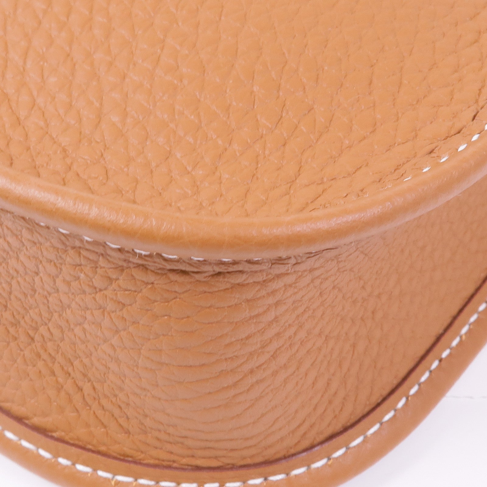 HERMES Clemence皮革Evelyne TPM金扣肩背袋Gold