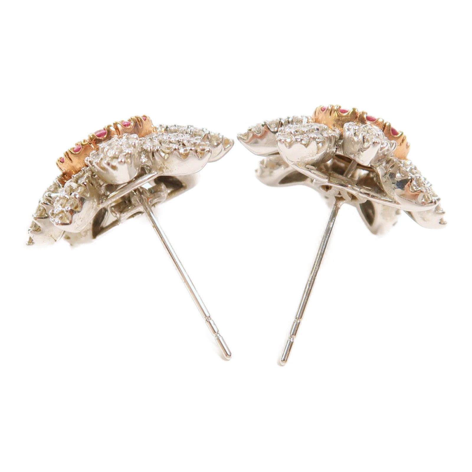 JEWELRY 【激減優惠】18K白金Diamond Earrings鑽石耳環