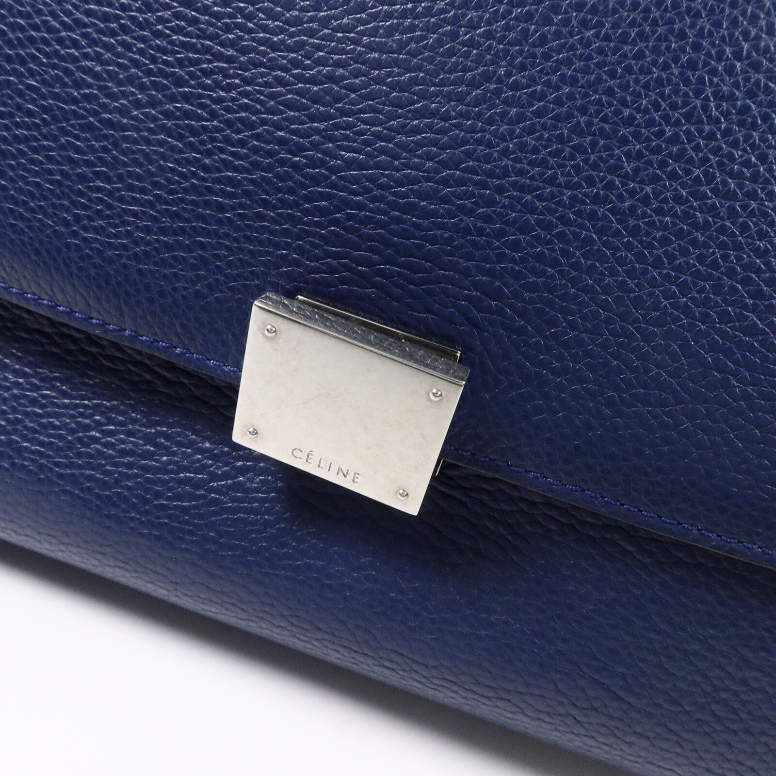 CELINE 牛皮皮革Trapeze手挽袋
