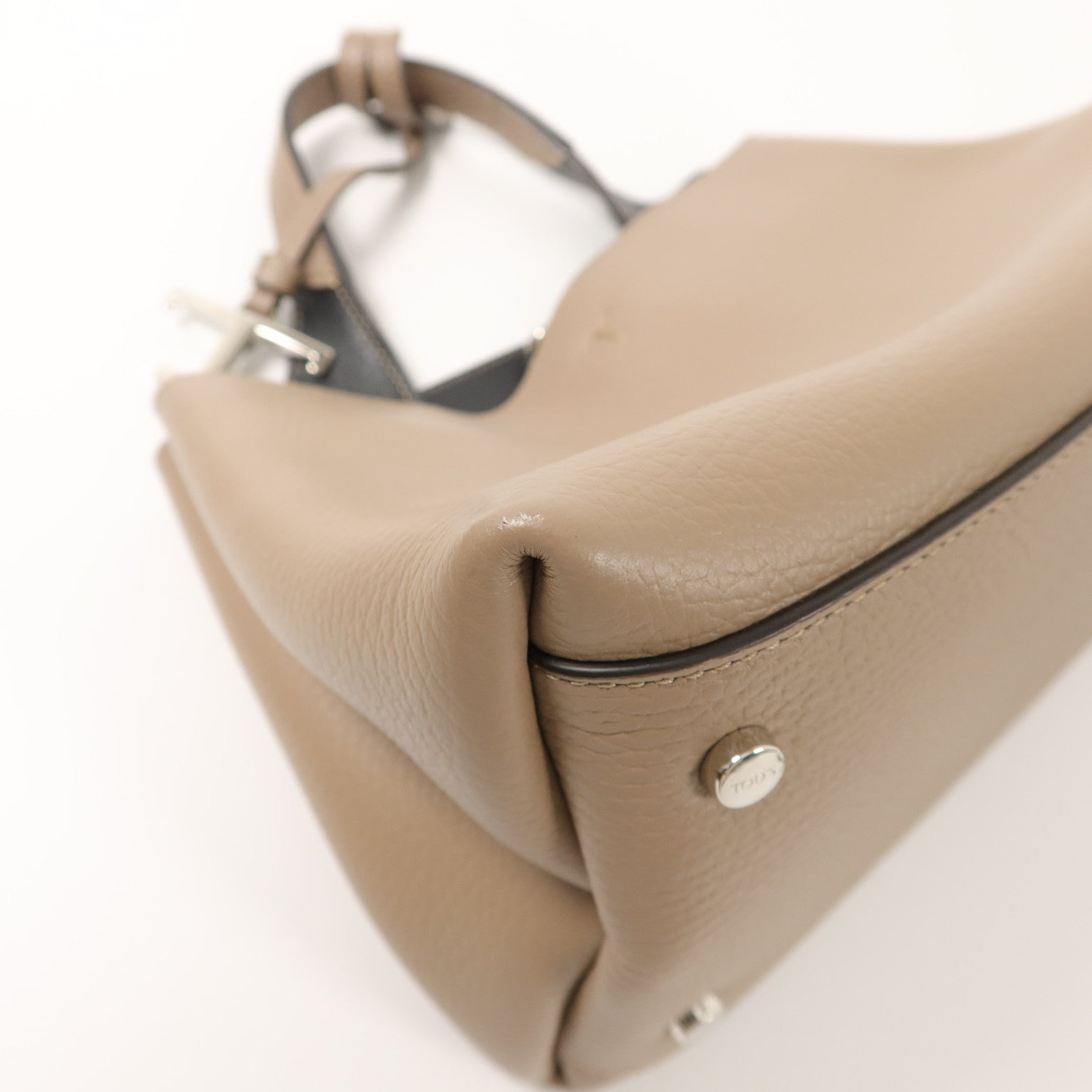 TOD'S 牛皮皮革2 Way Shoulder Bag手挽肩背兩用袋