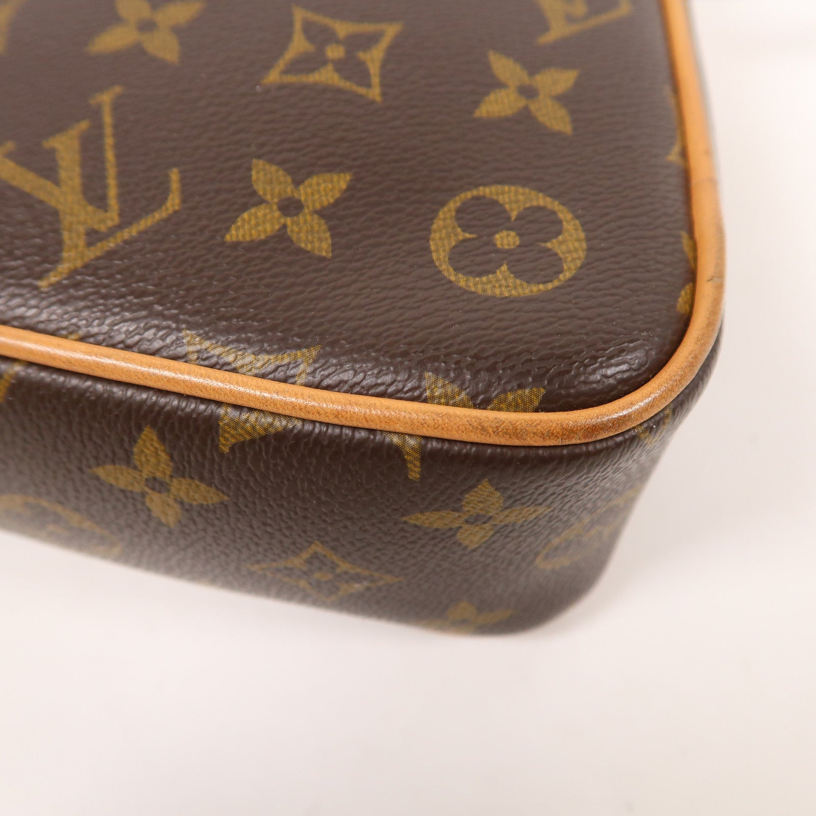 LOUIS VUITTON LV GHW Sac Coeur Shoulder Bag M57456 Monogram Game On Brown
