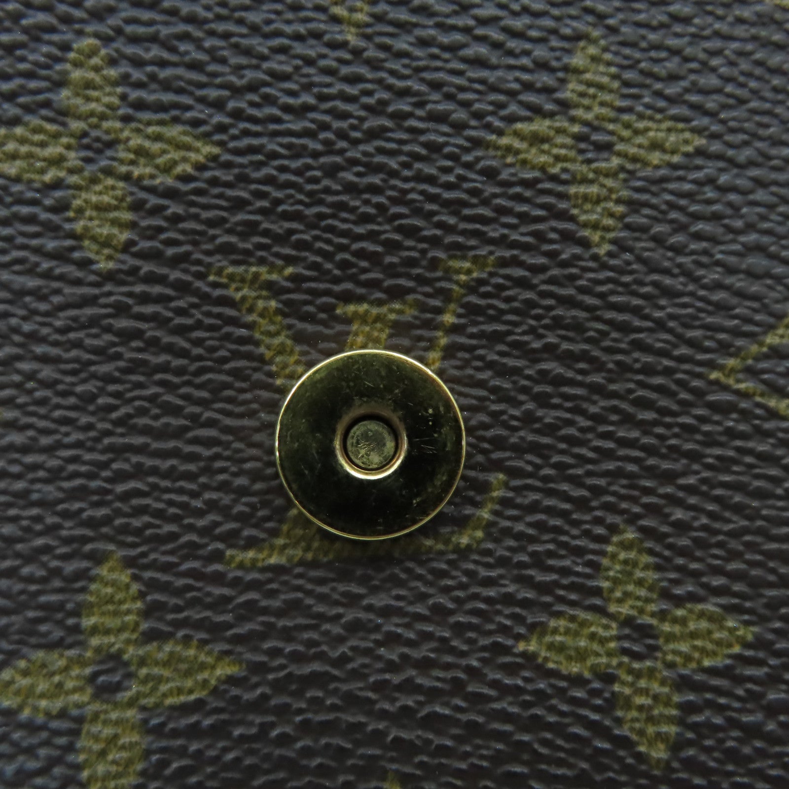 LOUIS VUITTON Monogram Pochette Twin GM金扣肩背袋啡色