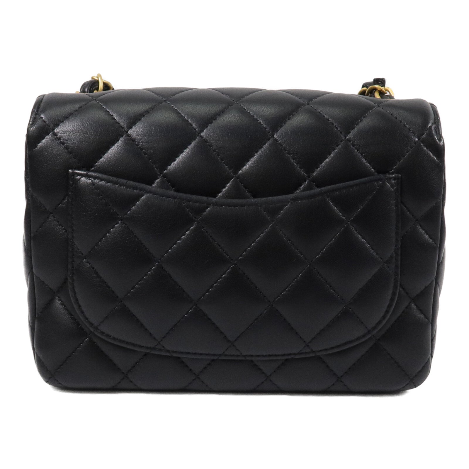 CHANEL 羊皮皮革Chain Shoulder鏈帶肩背袋