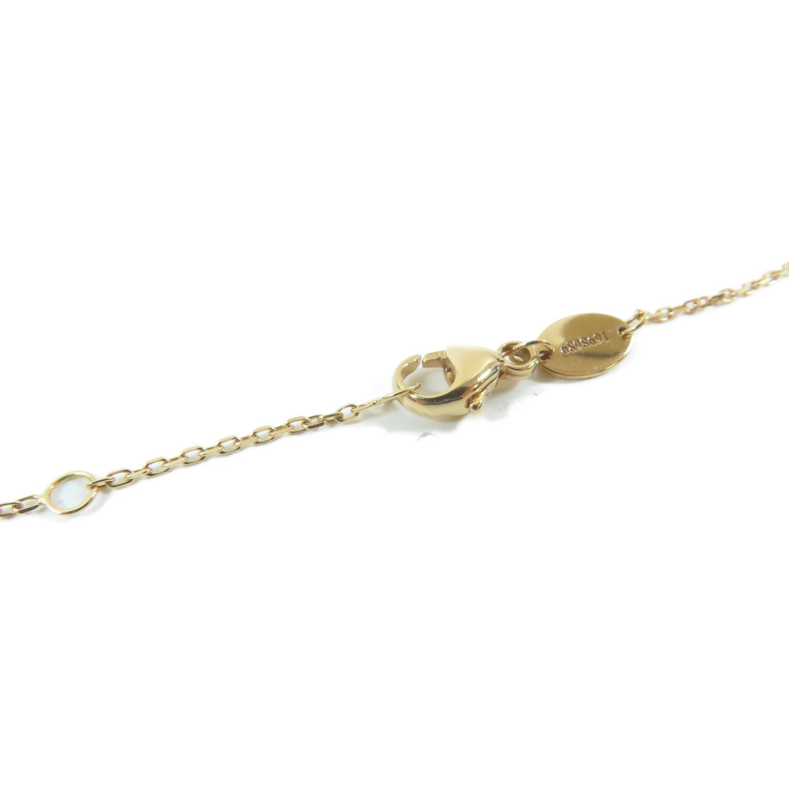 Chaumet 18K玫瑰金Jeux De Liens Necklace項鍊#40cm