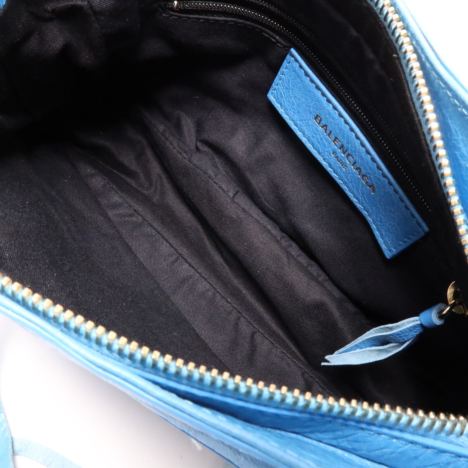 BALENCIAGA 羊皮皮革Motocross Classic Hip Crossbody肩背袋