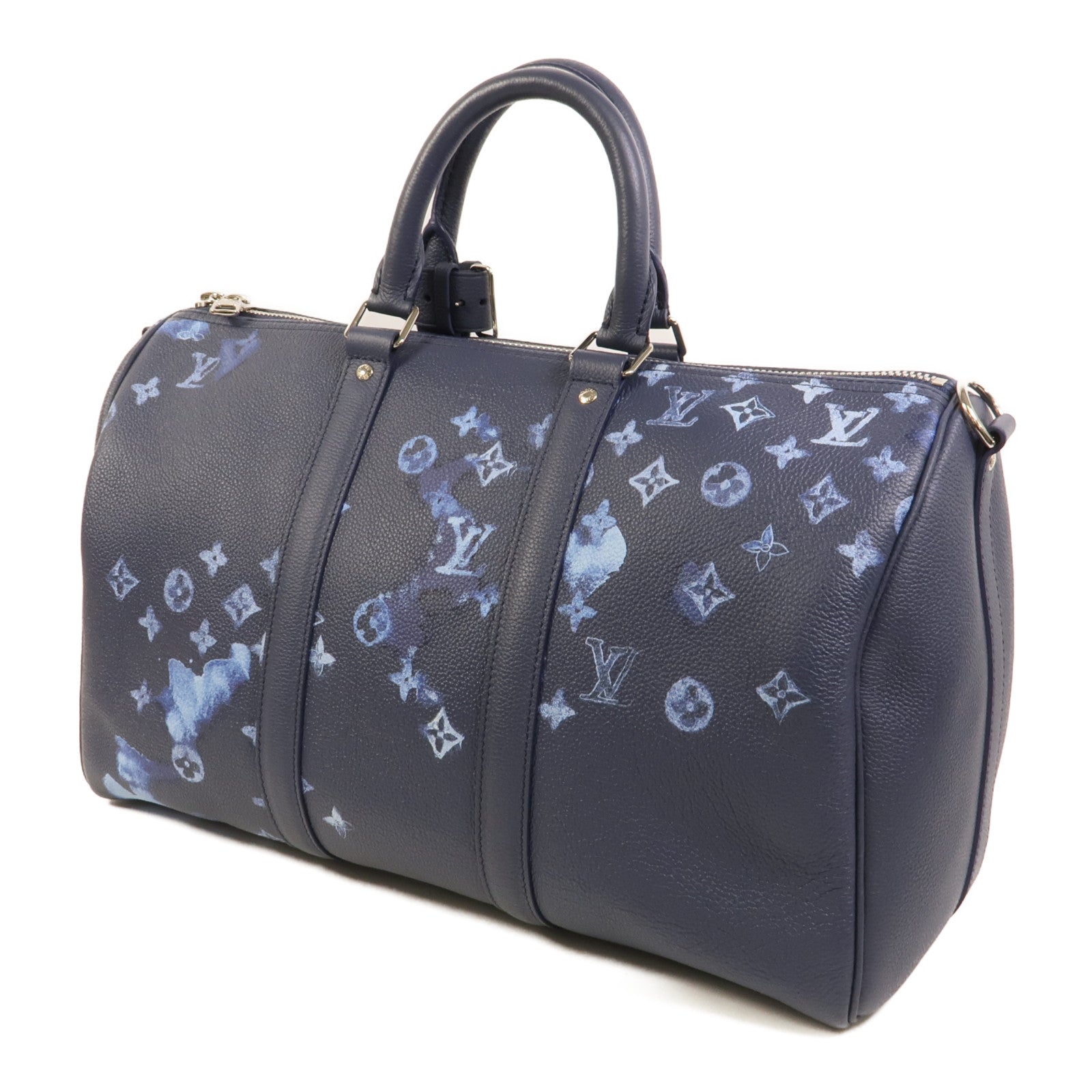 LOUIS VUITTON Monogram Watercolor Keepall Bandouliere 40手挽肩背兩用袋