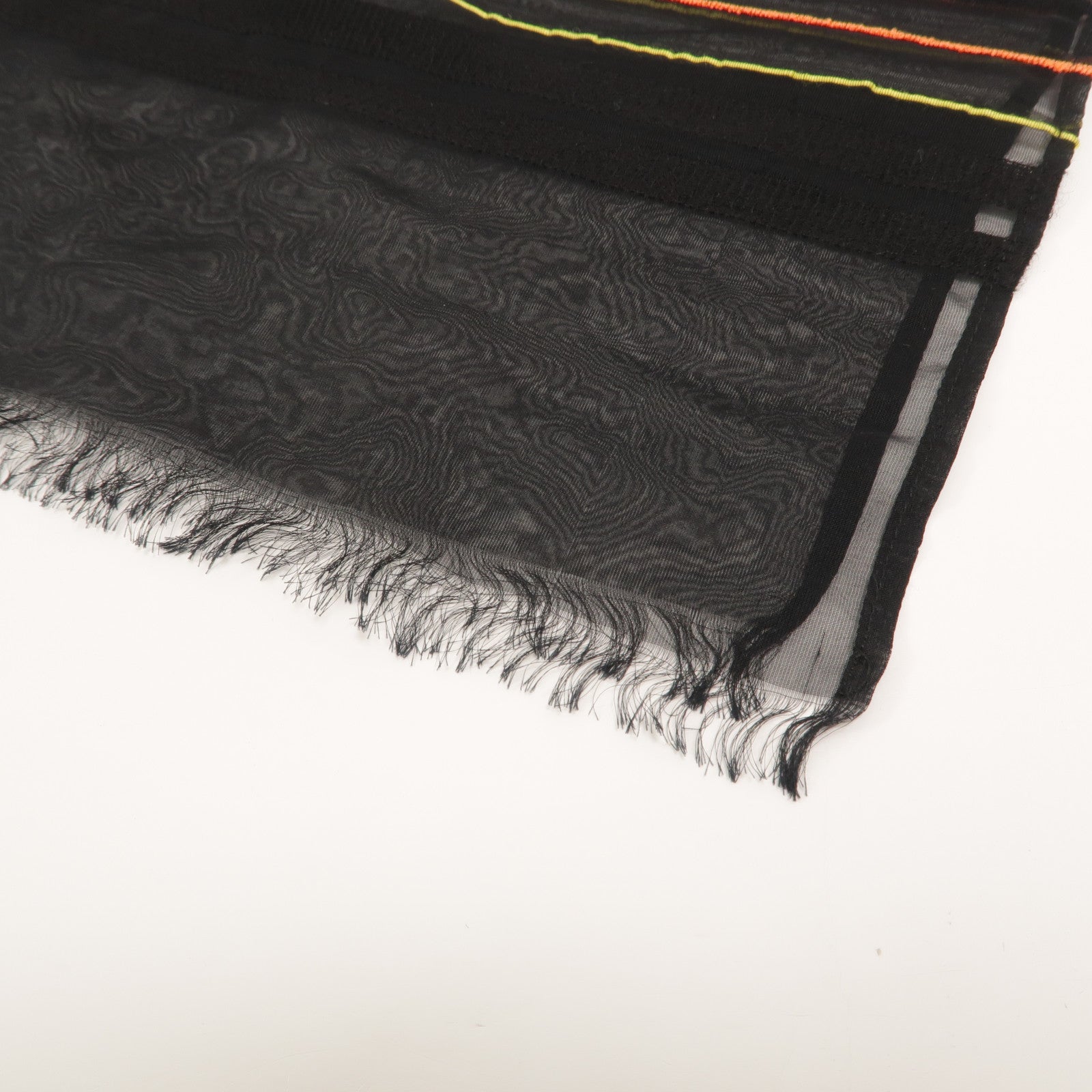 CHANEL 絲質/羊絨Scarf圍巾