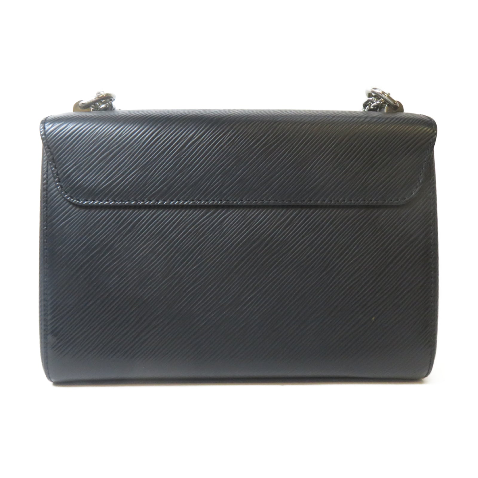 LOUIS VUITTON 【激減優惠】Epi Twist MM銀扣鏈帶肩背袋黒色