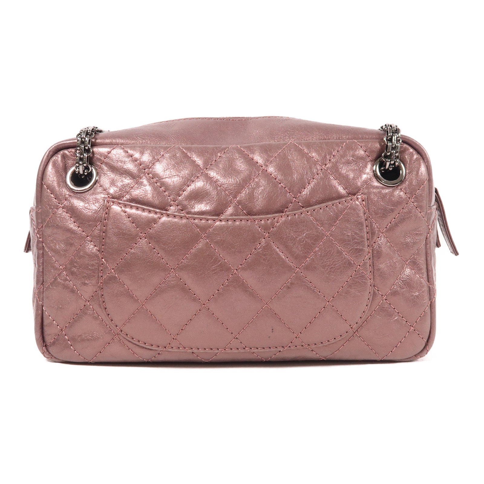 CHANEL 【激減優惠】牛皮皮革Chain Shoulder鏈帶肩背袋