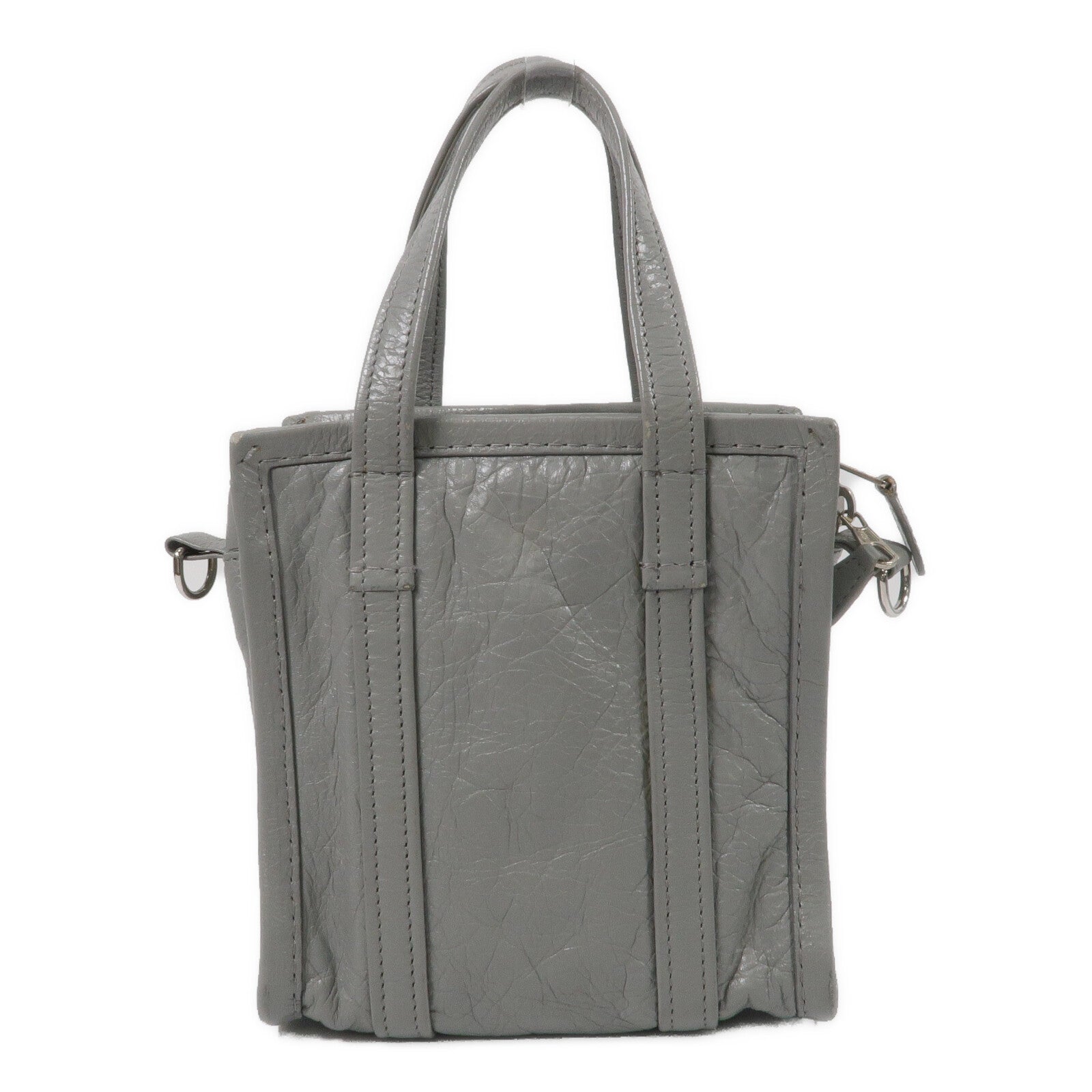 BALENCIAGA 牛皮皮革Bazaar Shopper XXS手挽肩背兩用袋