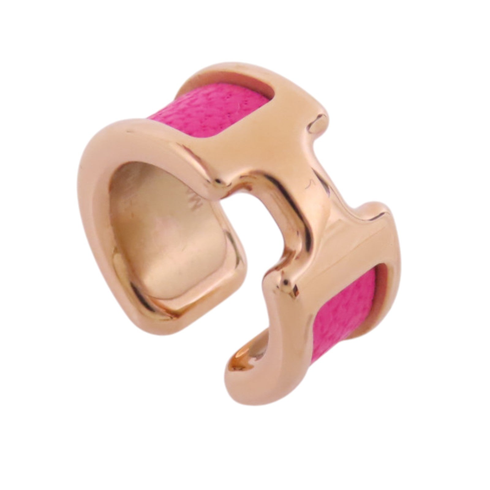 HERMES 金屬/皮革Olympe Small Ear Cuffs耳夾