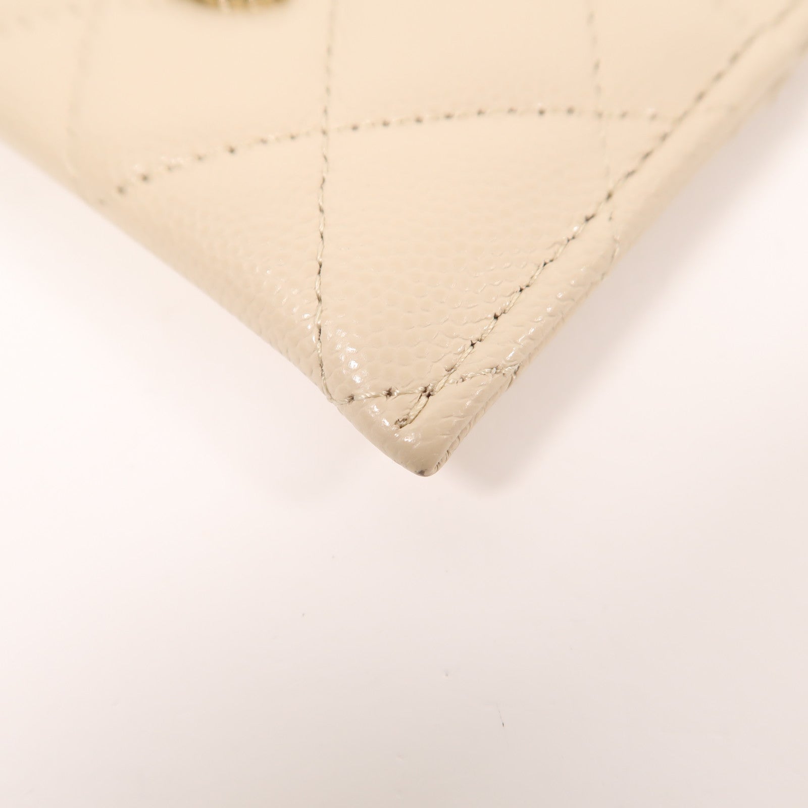 CHANEL 牛皮皮革Card Case金扣卡片套