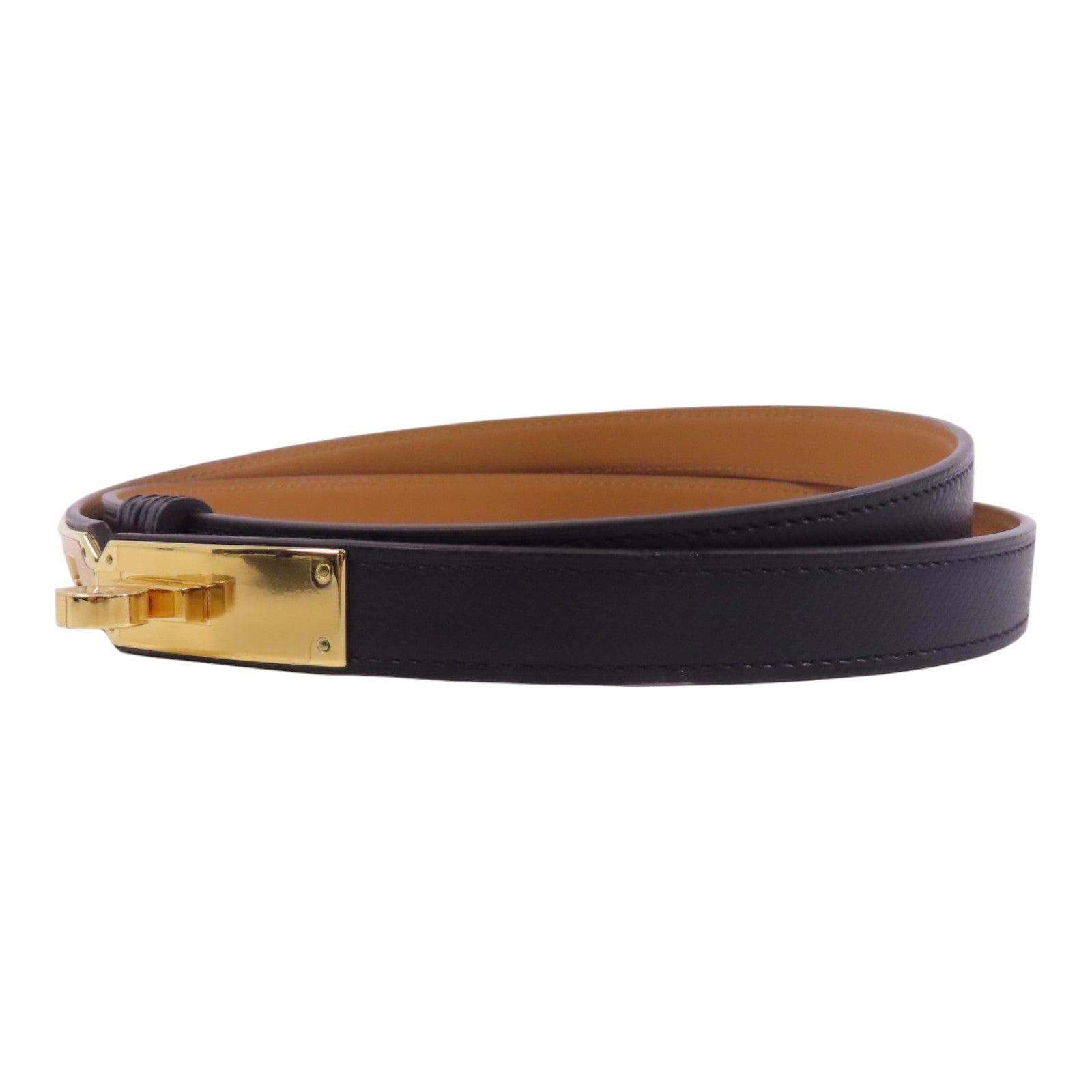 HERMES Epsom皮革Pocket 18 Belt金扣皮帶