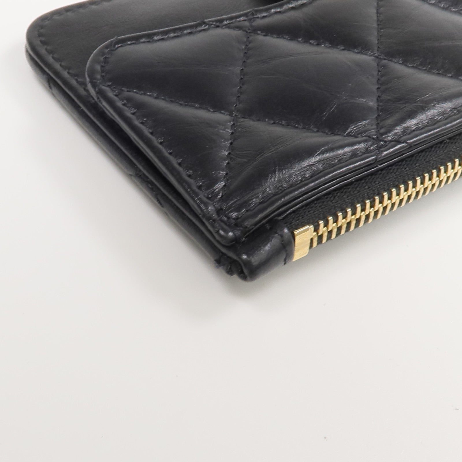 CHANEL 羊皮皮革2.55 Card Case卡片套