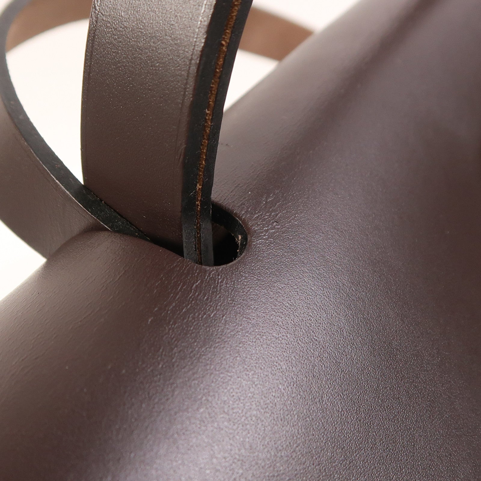 HERMES 帆布Herbag PM銀扣手挽肩背兩用袋Etoupe/Ebene