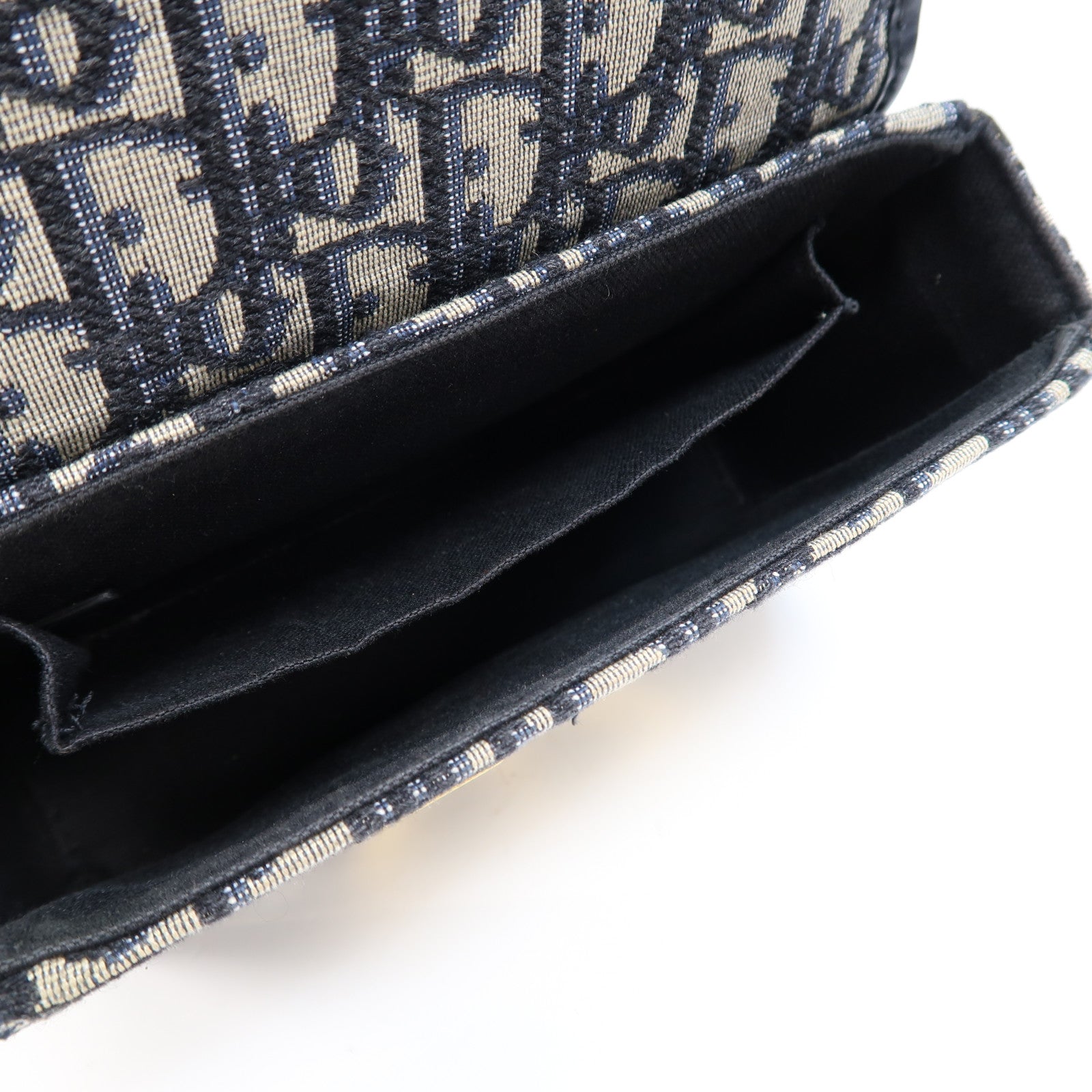 Dior (PRICE DOWN) CD GHW 30 Montaigne Shoulder Bag M9204UTZQM928 Canvas Navy/Beige