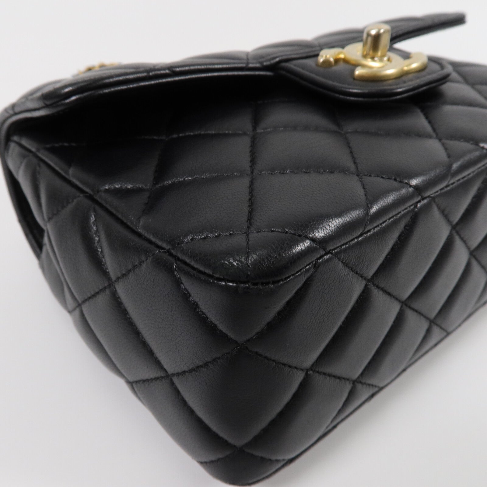 CHANEL 羊皮皮革Chain Shoulder鏈帶肩背袋