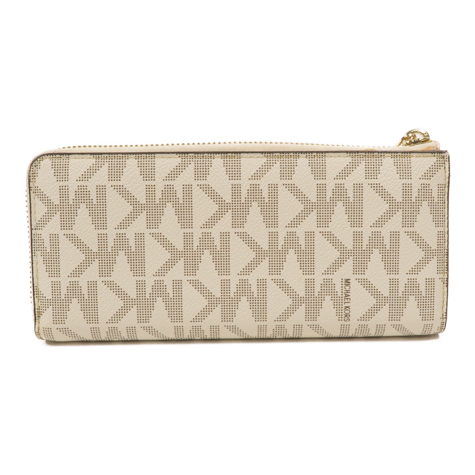 Michael Kors 塗層帆布Jet Set Travel Long Wallet長錢包