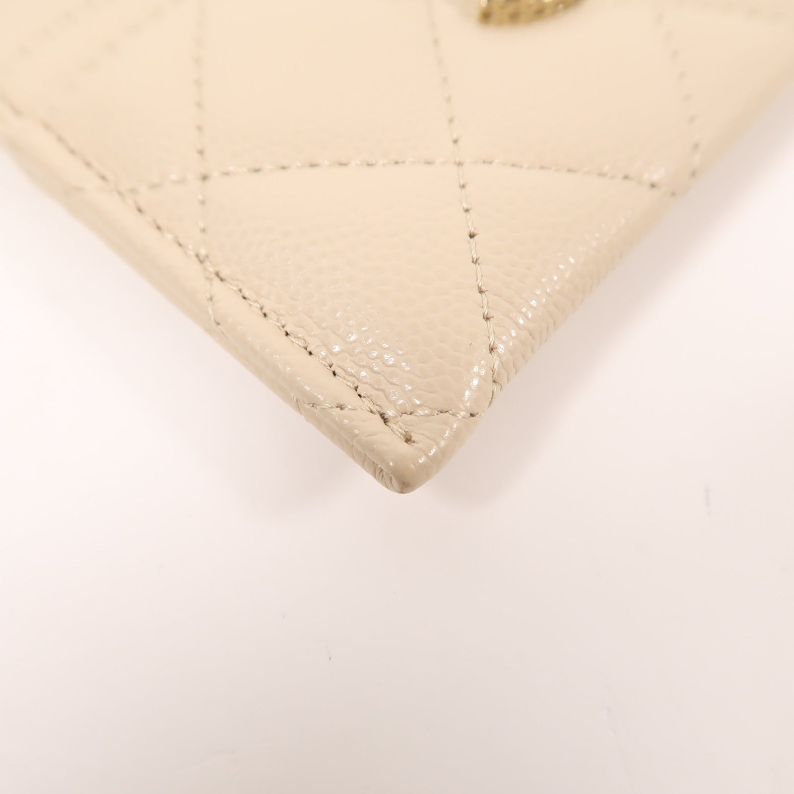 CHANEL 牛皮皮革Card Case金扣卡片套