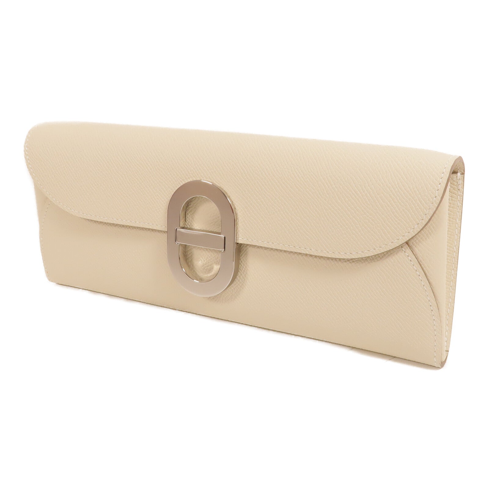 HERMES Epsom皮革Maillon To Go肩背袋Craie