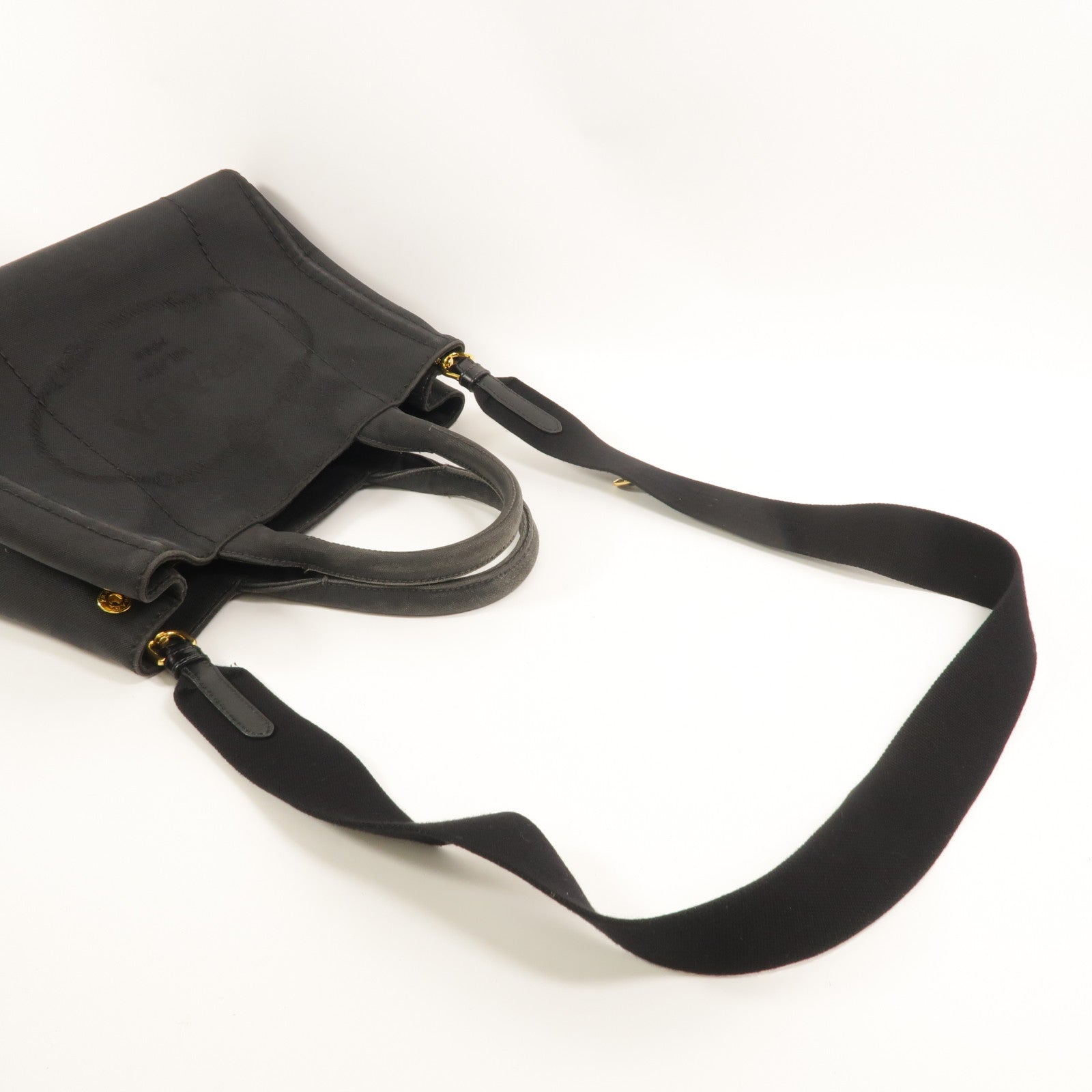 PRADA 帆布2 Way Shoulder手挽肩背兩用袋