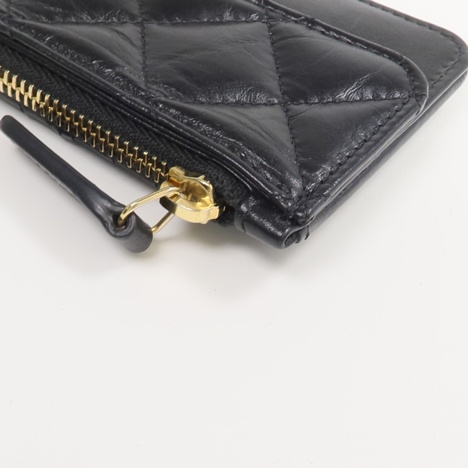 CHANEL 羊皮皮革2.55 Card Case卡片套