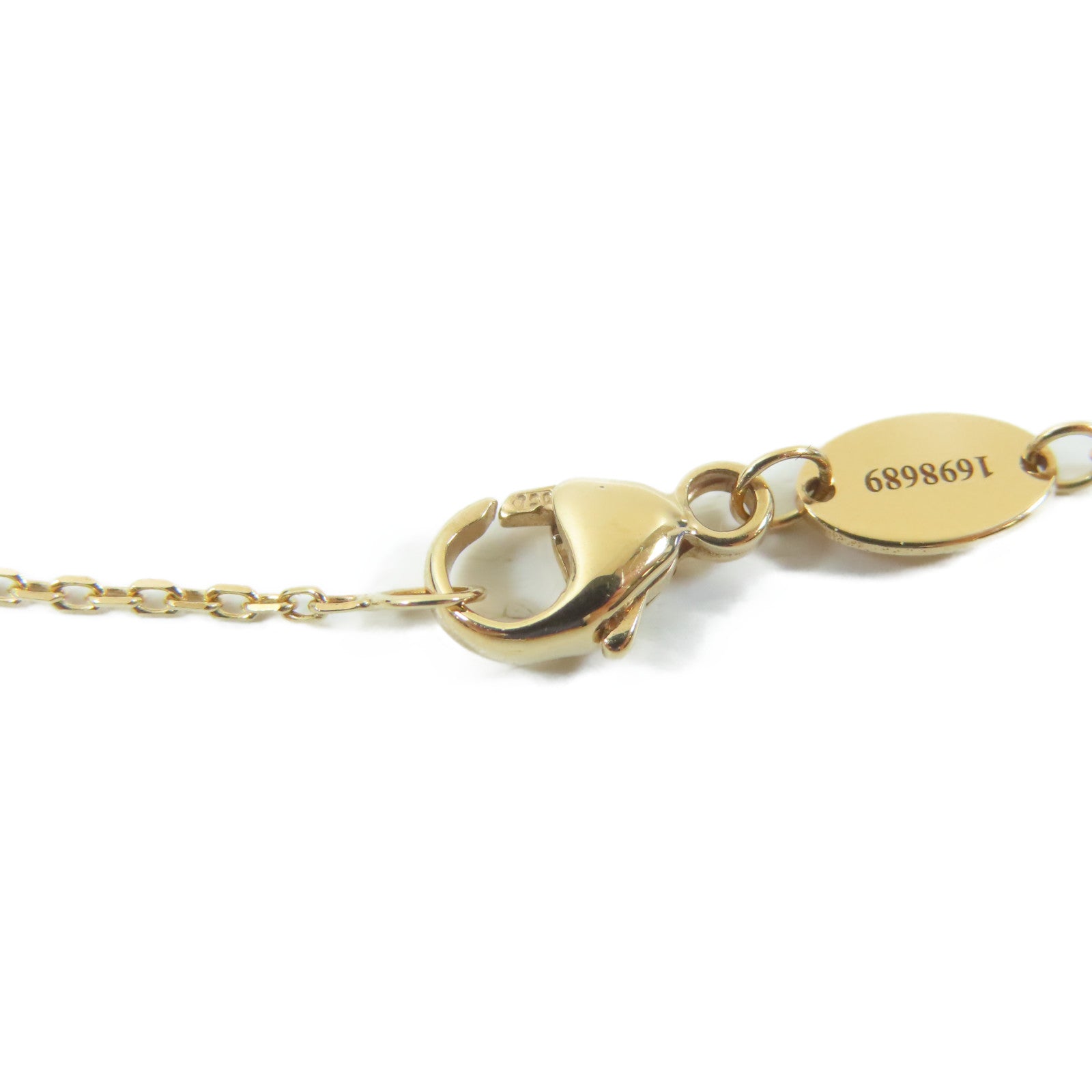 Chaumet 18K玫瑰金Jeux De Liens Necklace項鍊#40cm