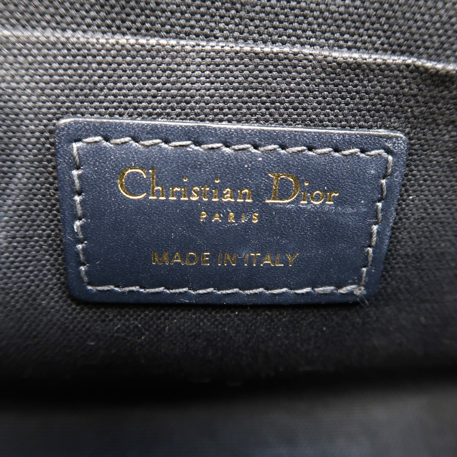 Dior (PRICE DOWN) CD GHW 30 Montaigne Shoulder Bag M9204UTZQM928 Canvas Navy/Beige