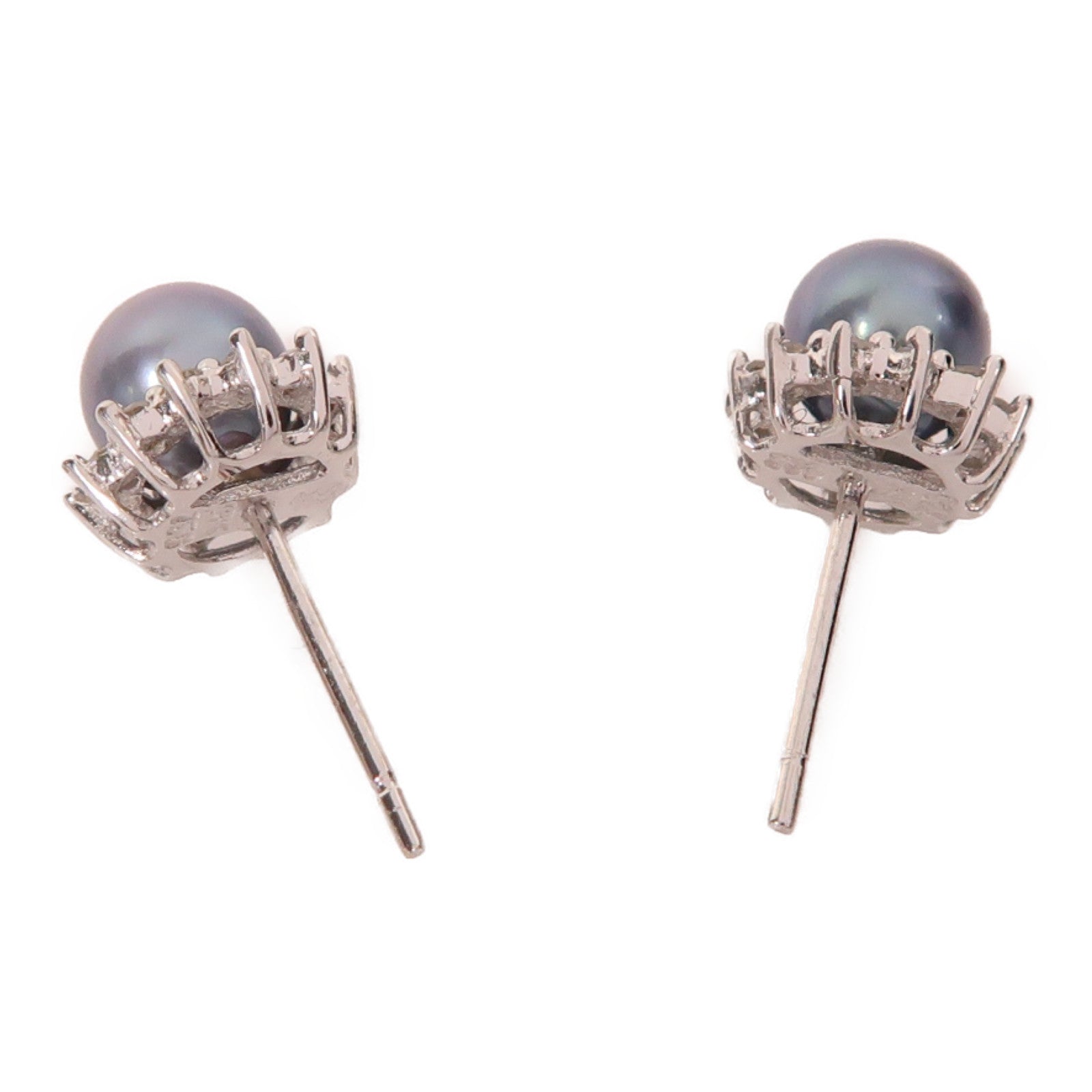 JEWELRY 18K白金Pearl Earrings耳環