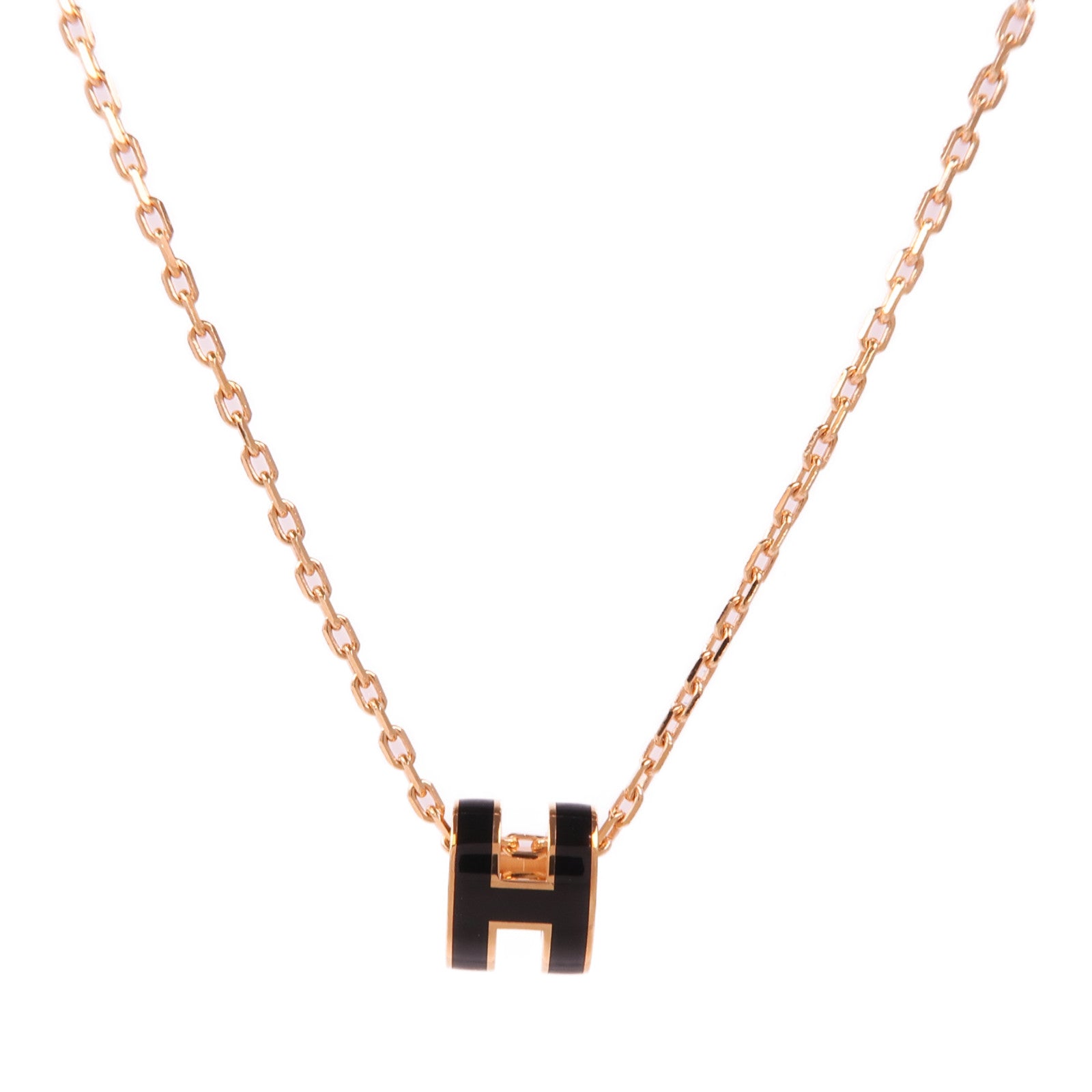 HERMES 金屬Mini Pop H Necklace項鍊