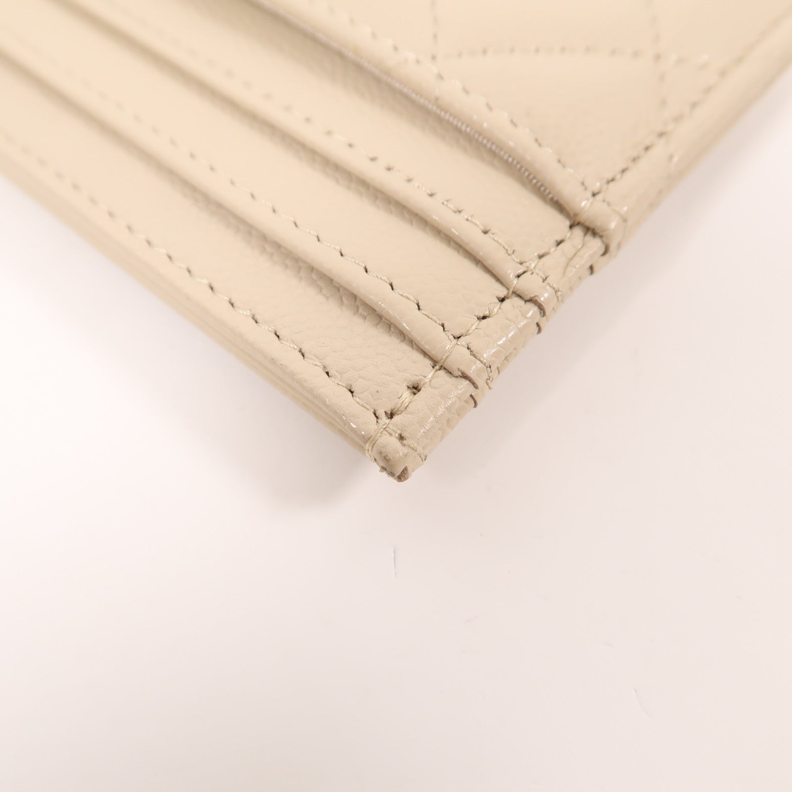 CHANEL 牛皮皮革Card Case金扣卡片套