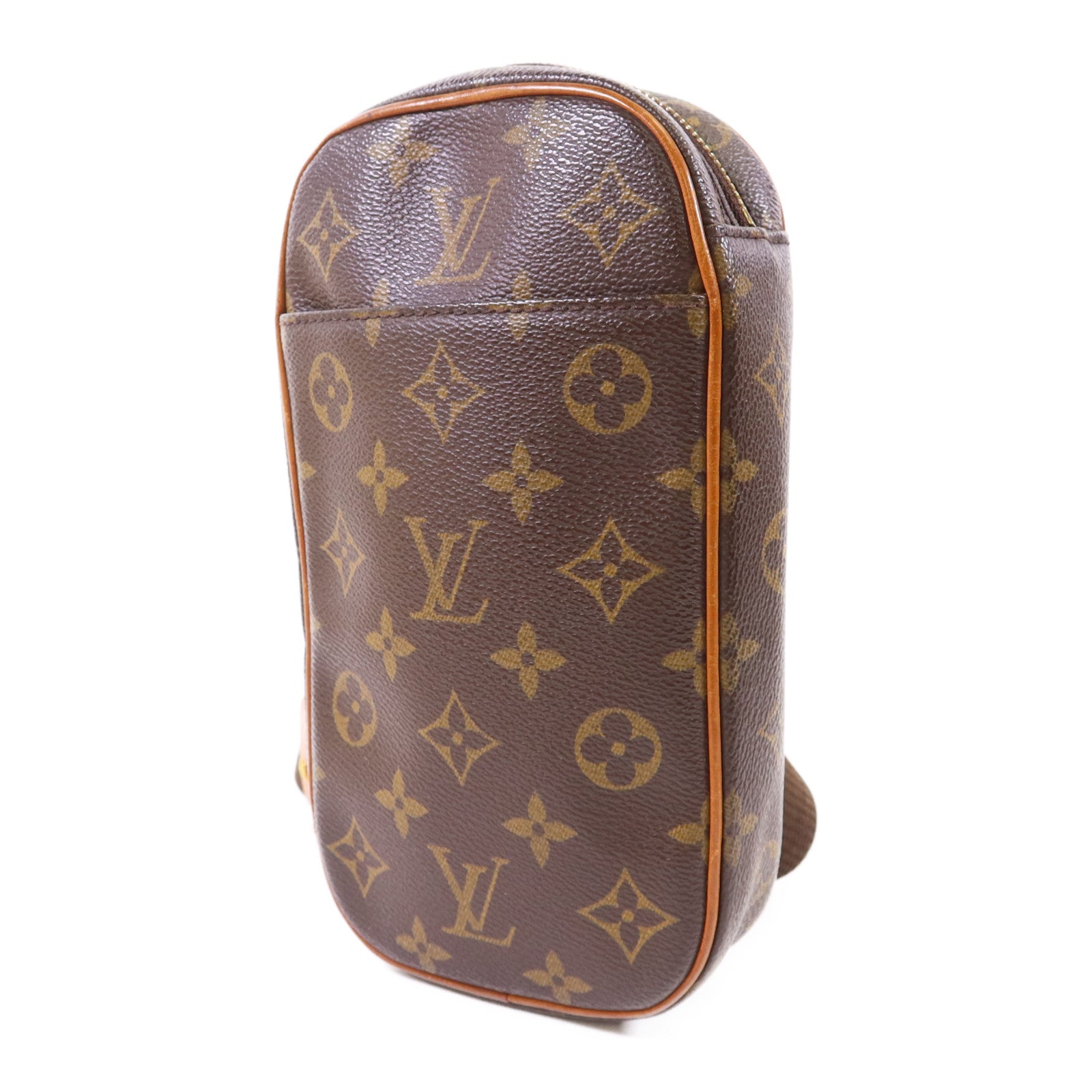 LOUIS VUITTON Monogram Pochette Gange金扣肩背袋