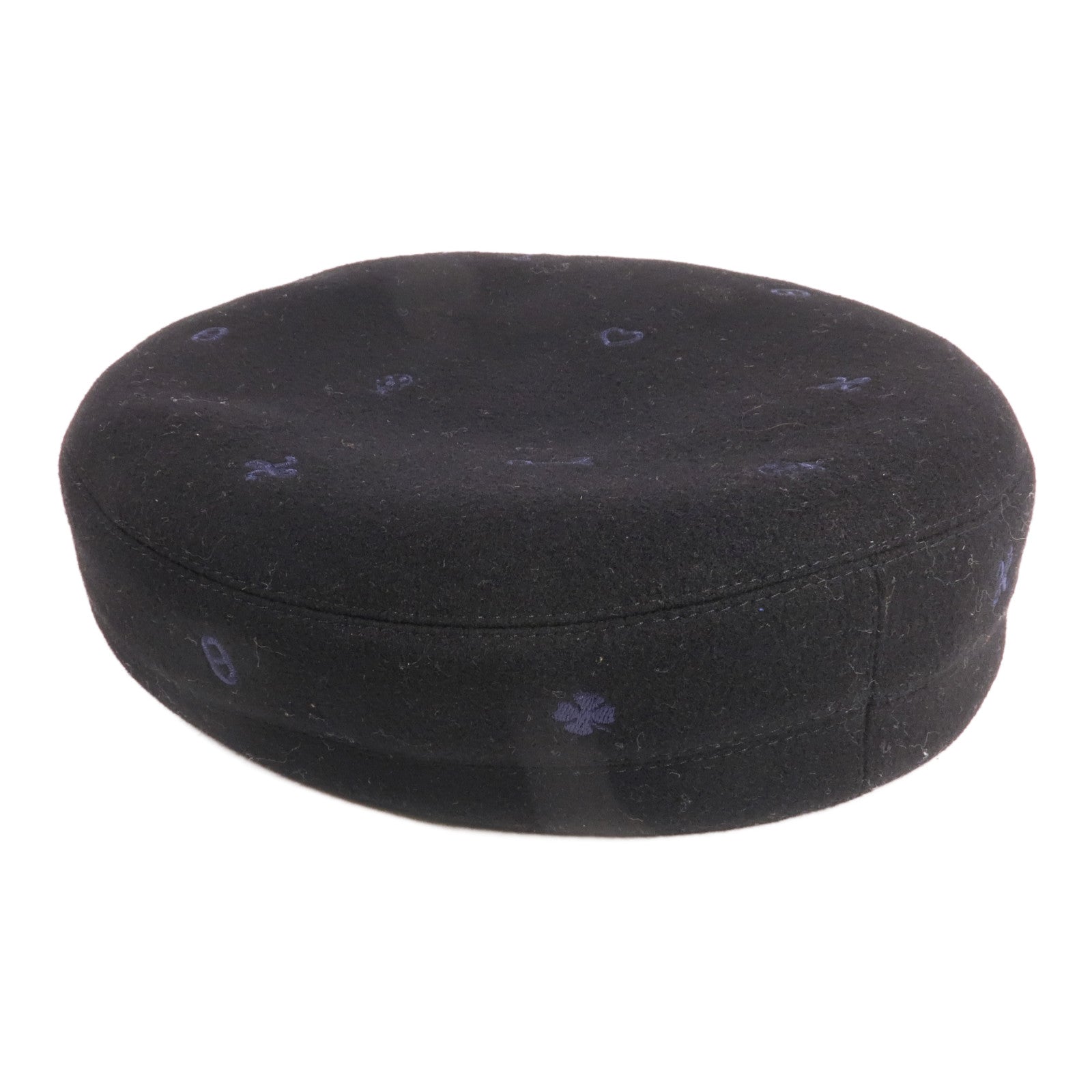 HERMES Cashmere Beret Hat帽子
