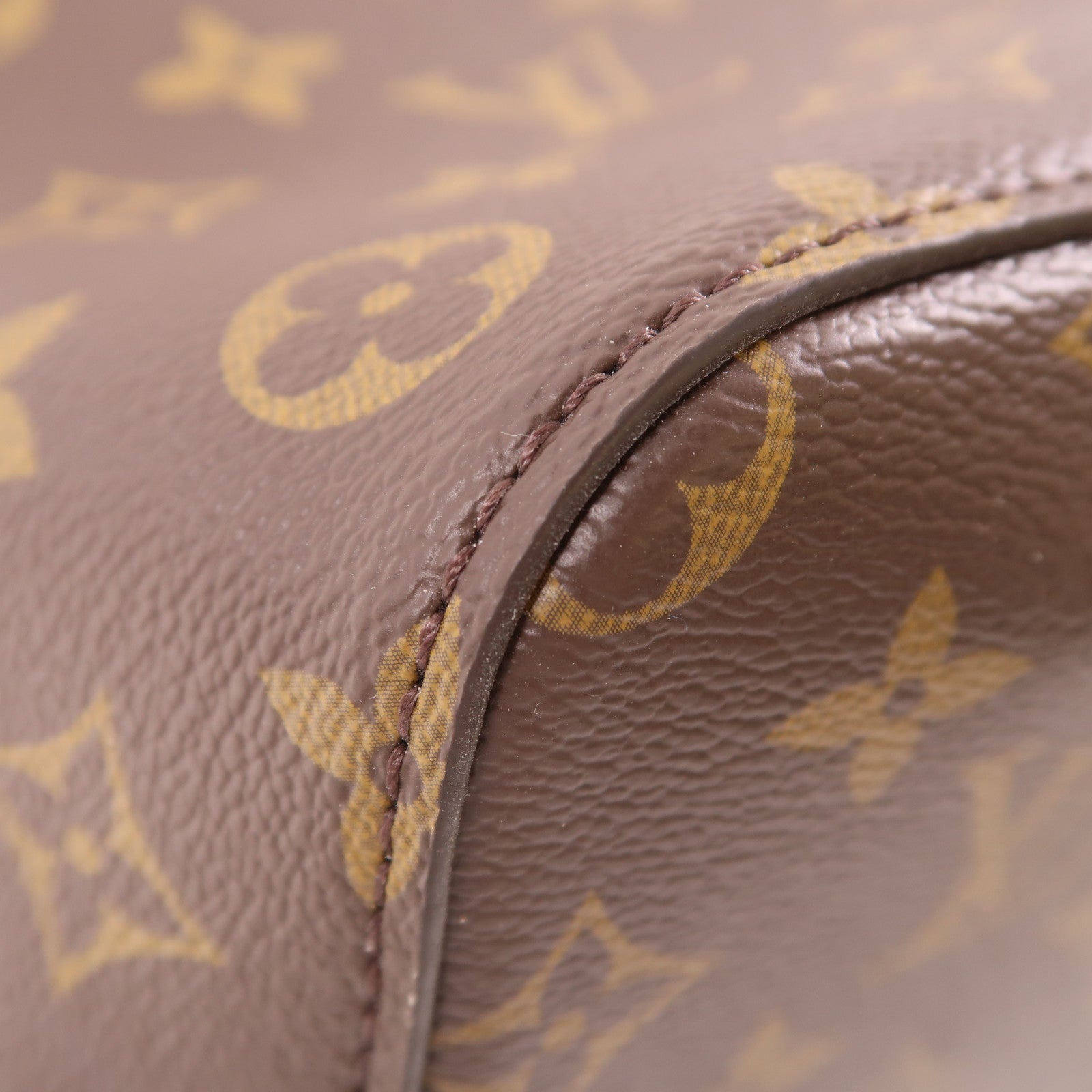 LOUIS VUITTON Monogram Neo Noe金扣手挽肩背兩用袋棕色/粉紅色