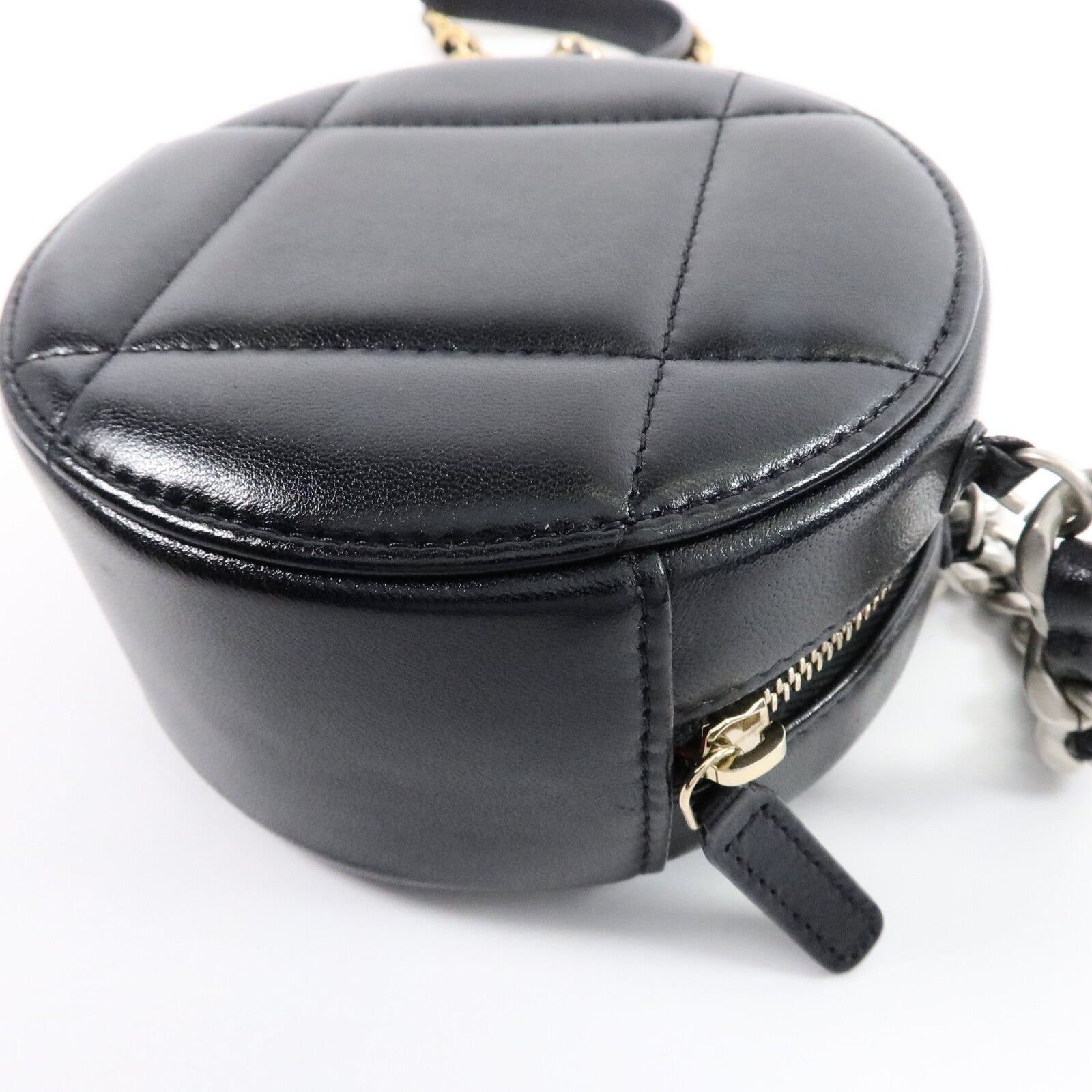 CHANEL 羊皮皮革Chanel 19 Round Chain肩背袋