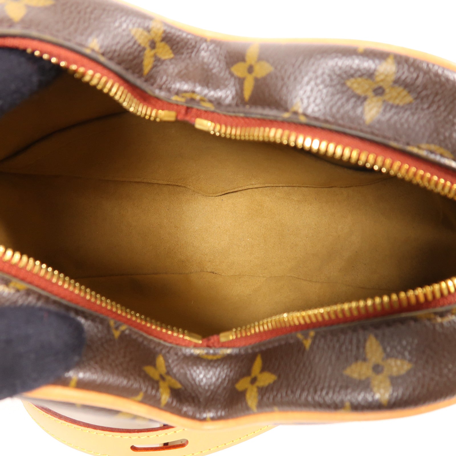 LOUIS VUITTON Monogram Game On Coeur金扣肩背袋棕色