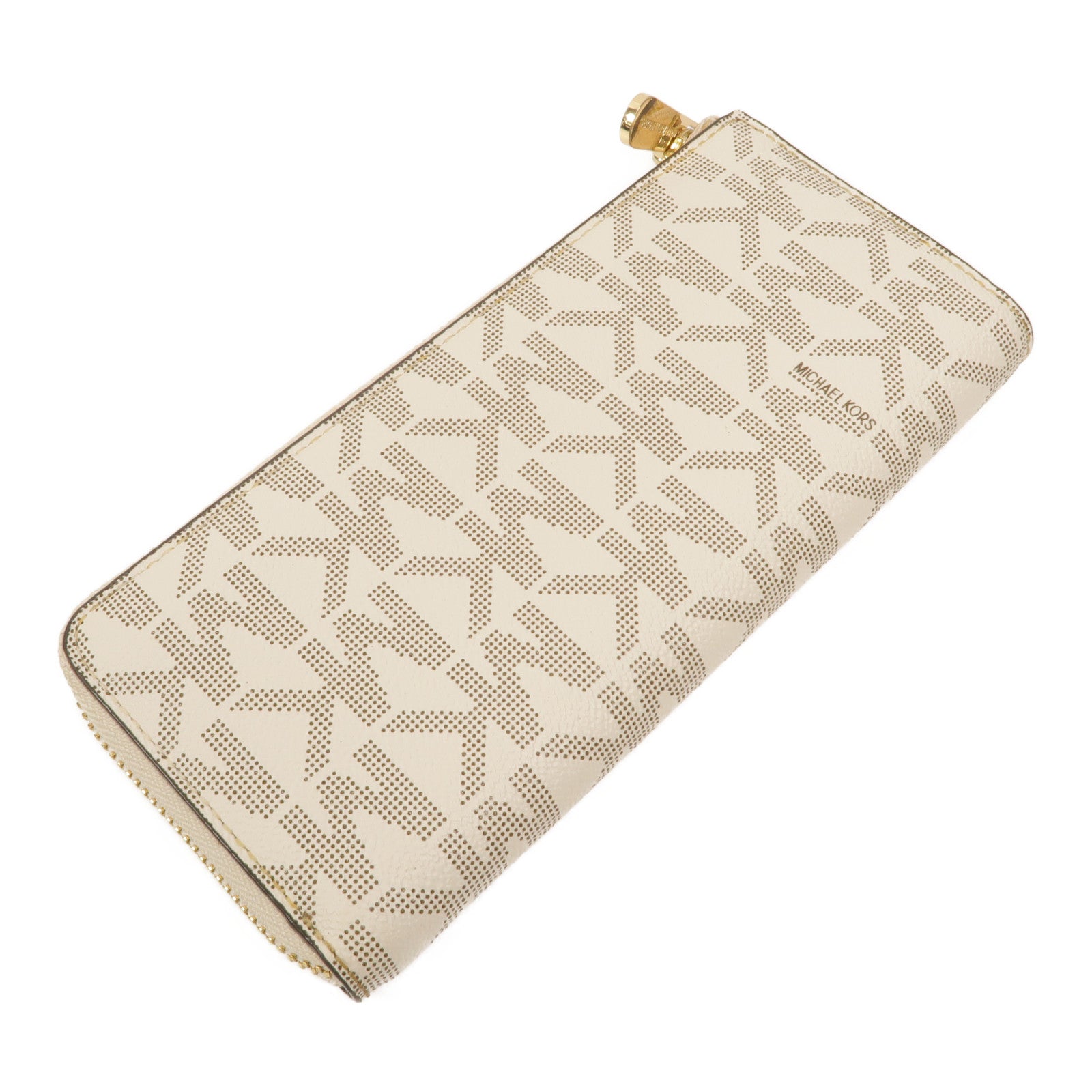 Michael Kors 塗層帆布Jet Set Travel Long Wallet長錢包
