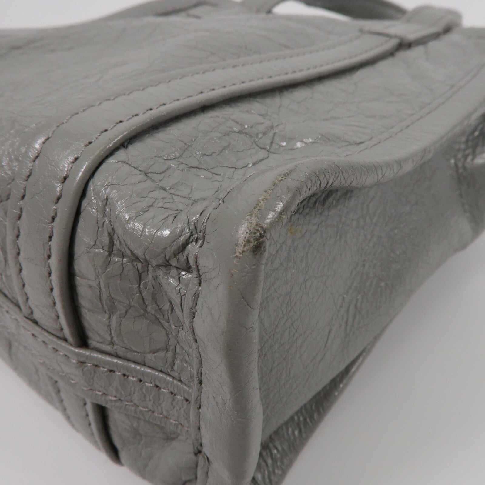 BALENCIAGA 牛皮皮革Bazaar Shopper XXS手挽肩背兩用袋