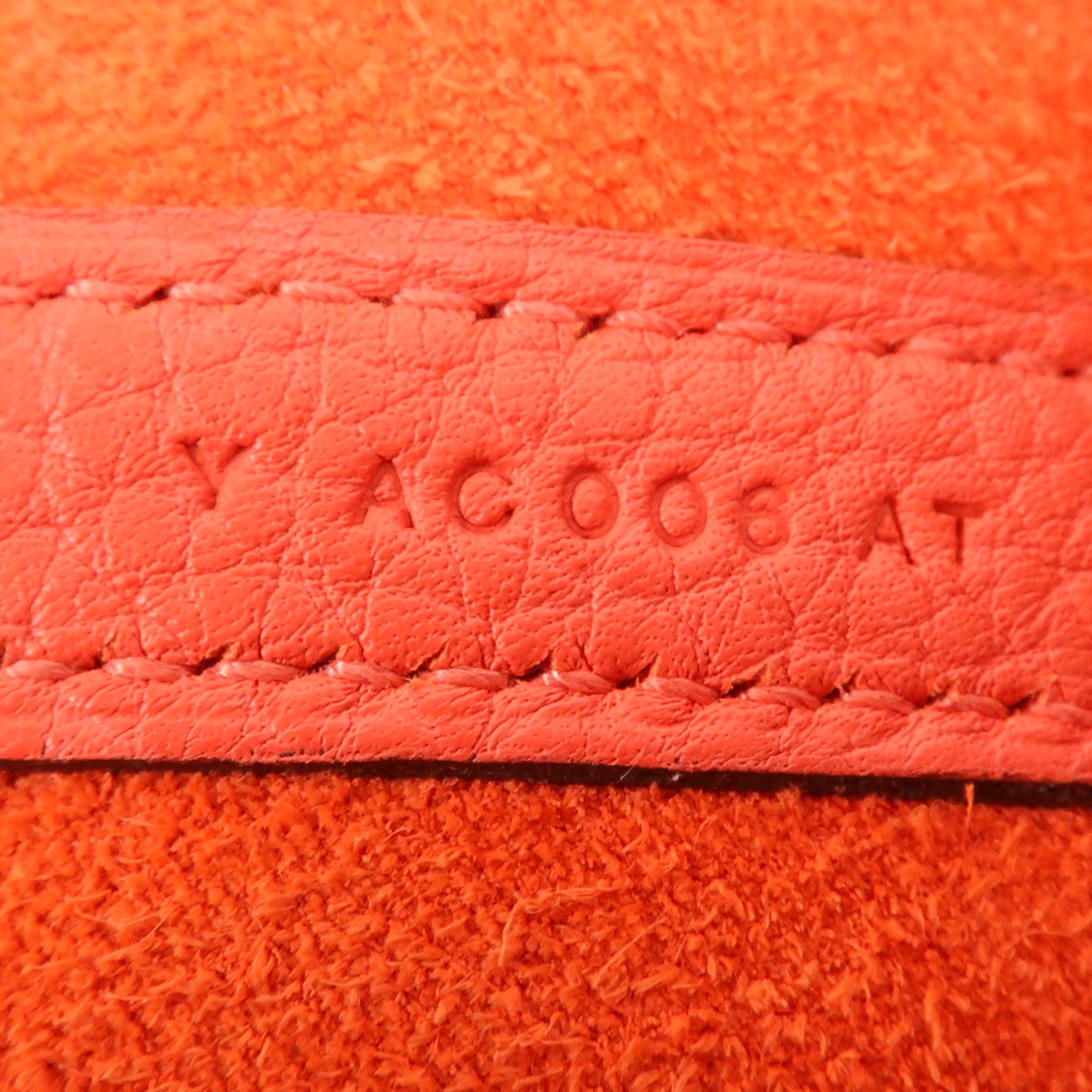 HERMES Clemence皮革Picotin MM銀扣手挽袋Orange Poppy