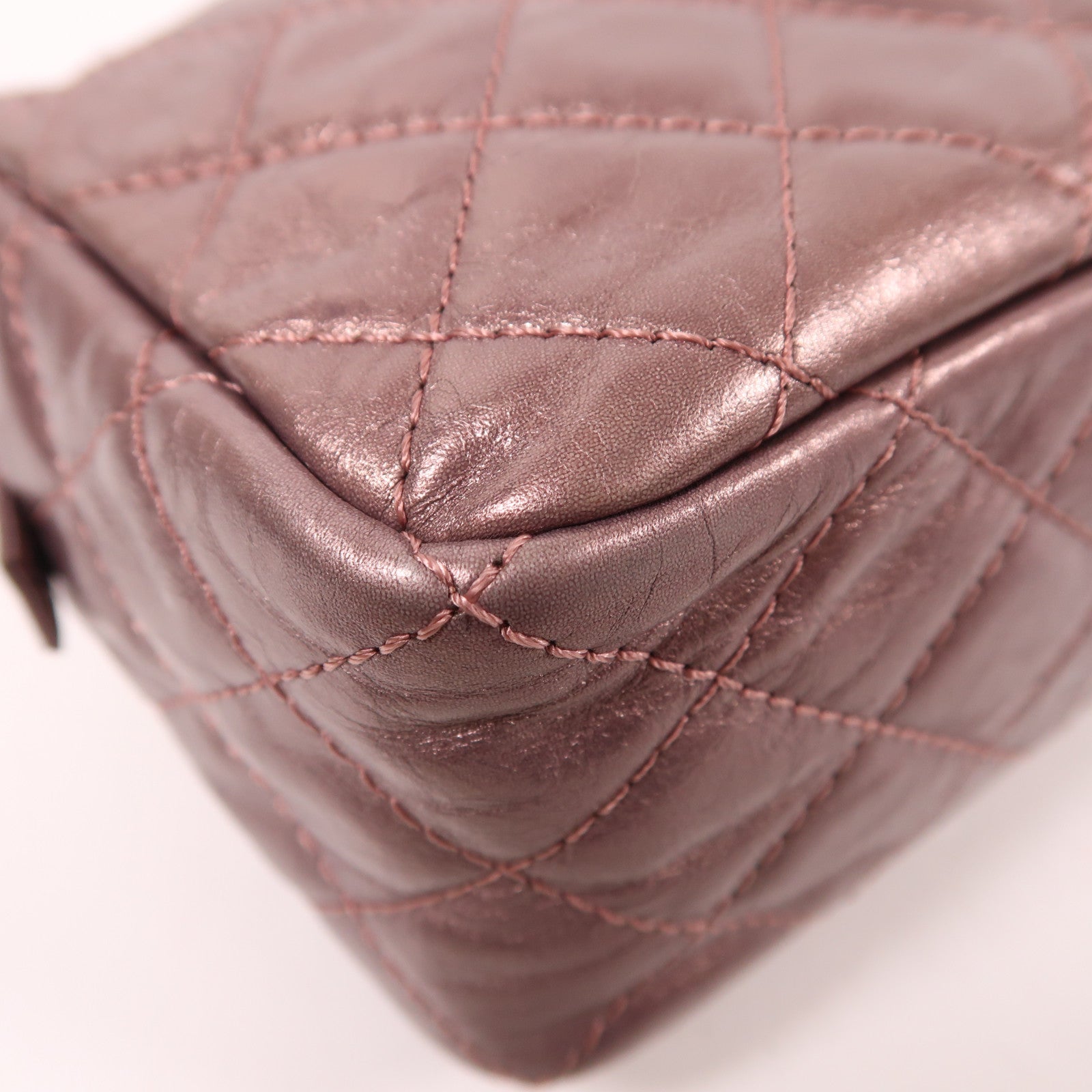 CHANEL 【激減優惠】牛皮皮革Chain Shoulder鏈帶肩背袋